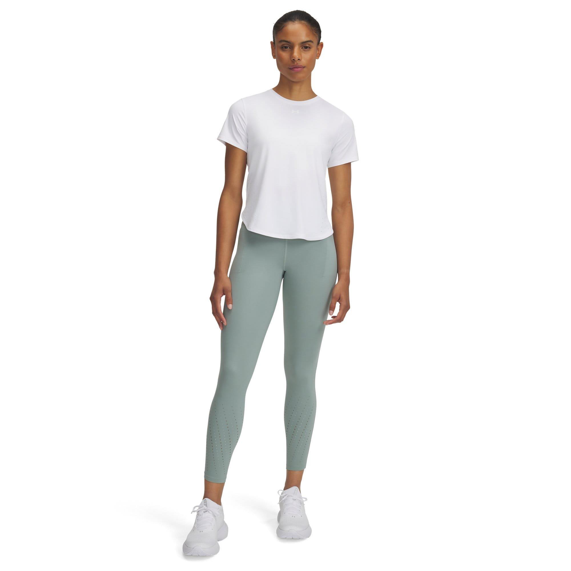 Green - Under Armour - Launch Elite Ankle Tights - 3