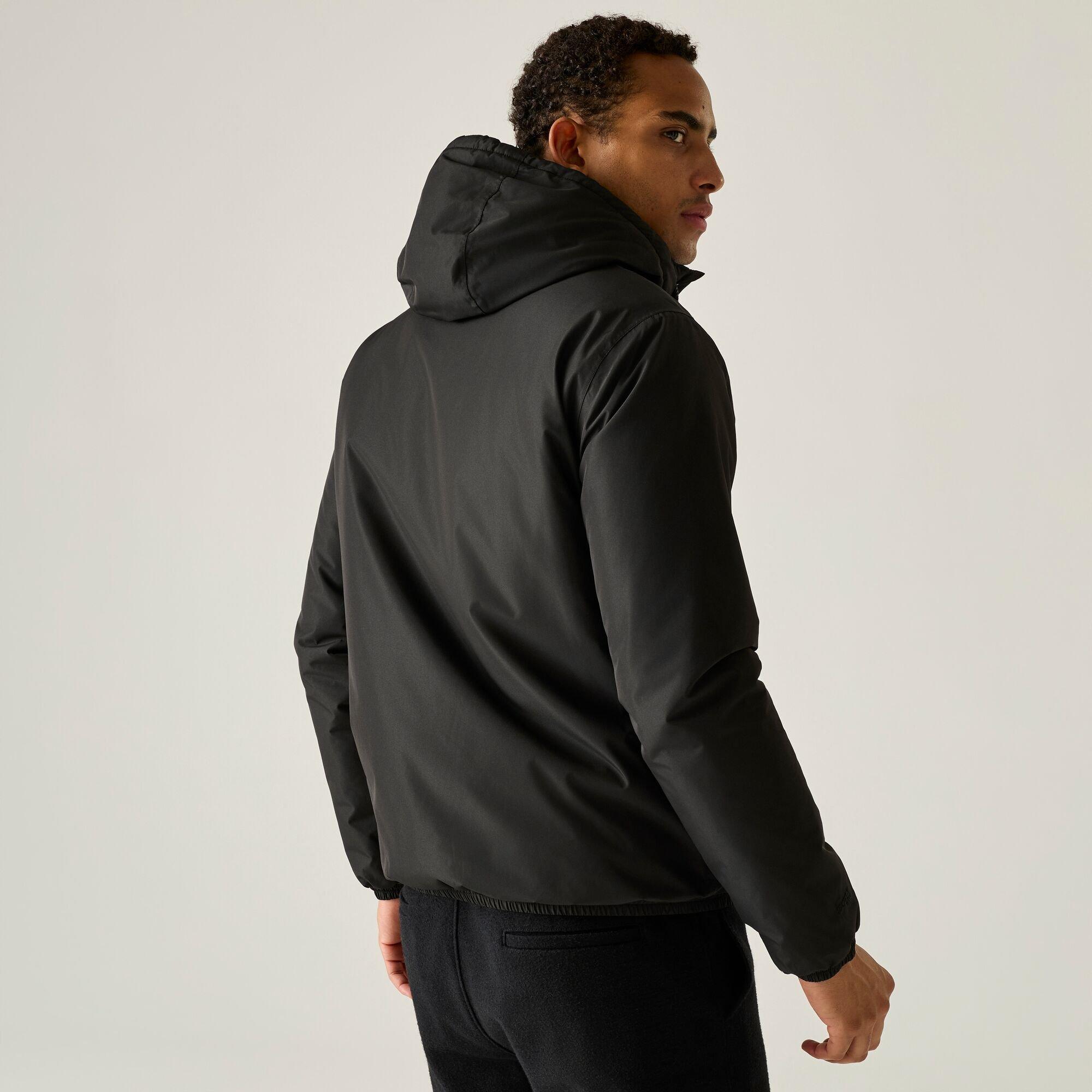 Black - Regatta - Mens Winter Shorebay Waterproof Jacket - 3