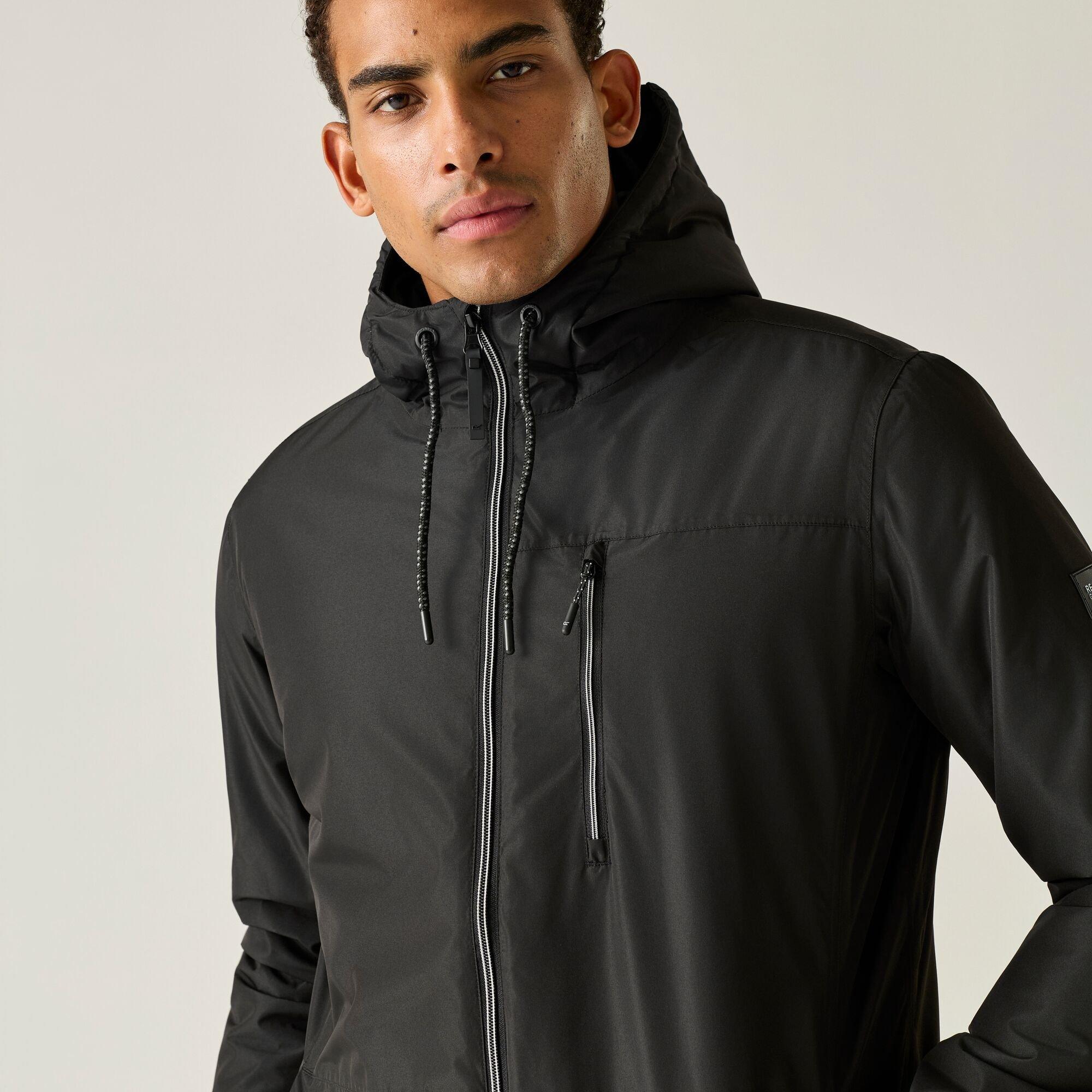 Black - Regatta - Mens Winter Shorebay Waterproof Jacket - 6