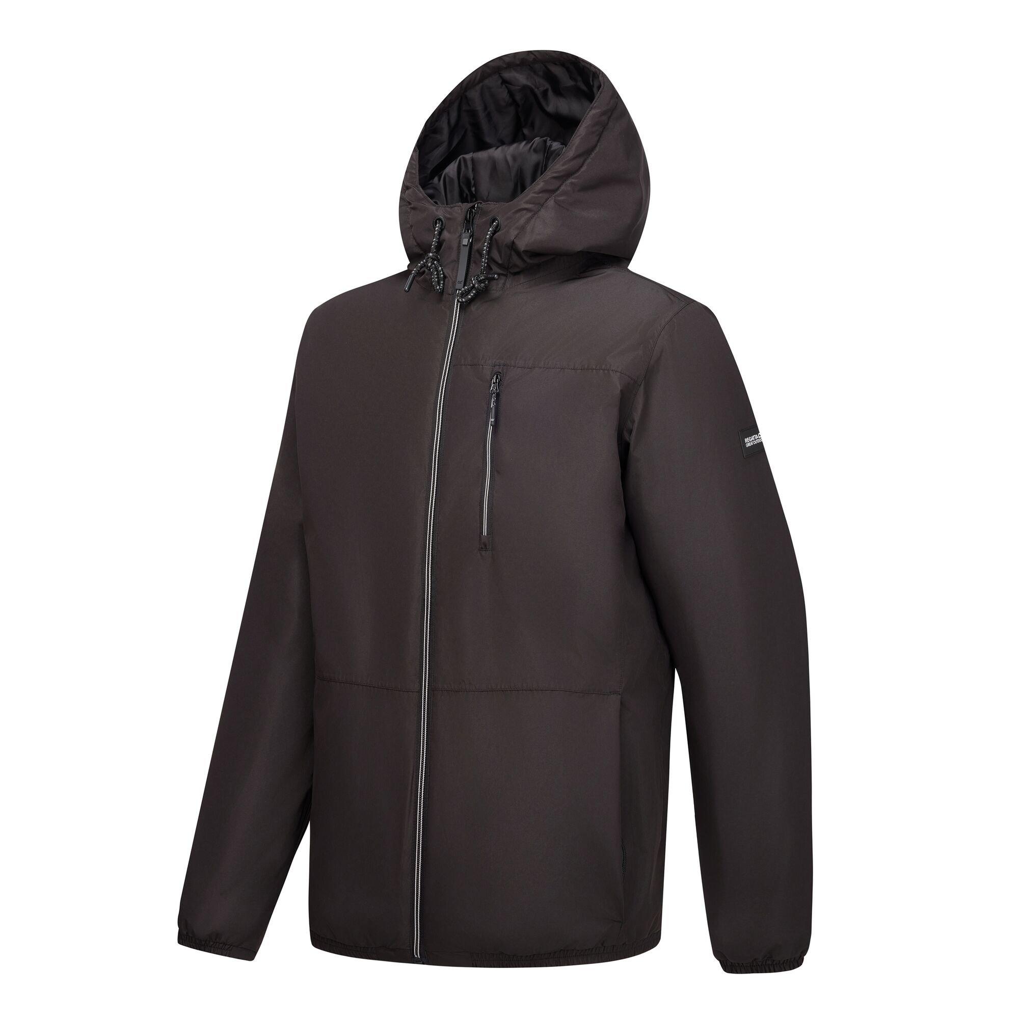 Black - Regatta - Mens Winter Shorebay Waterproof Jacket - 9