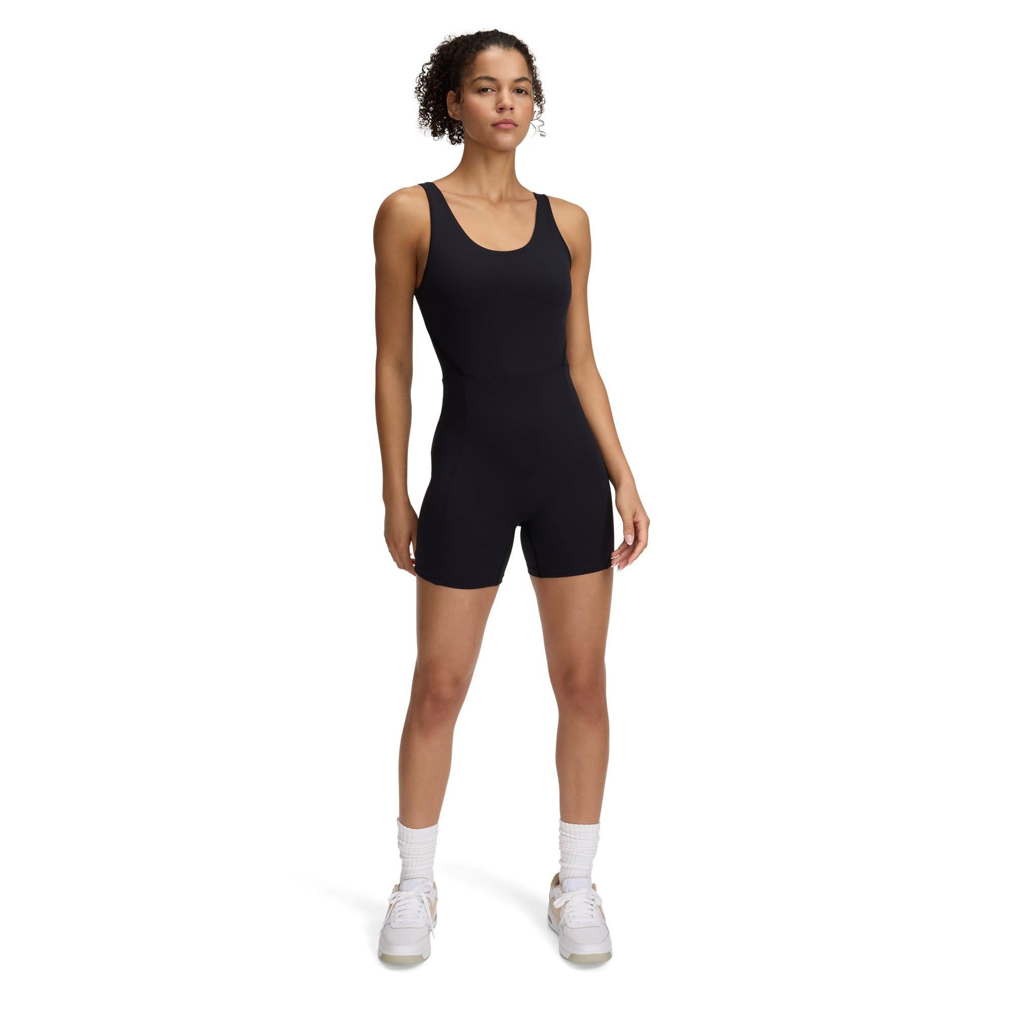 Black - Under Armour - Motion Shorts Bodysuit - 3