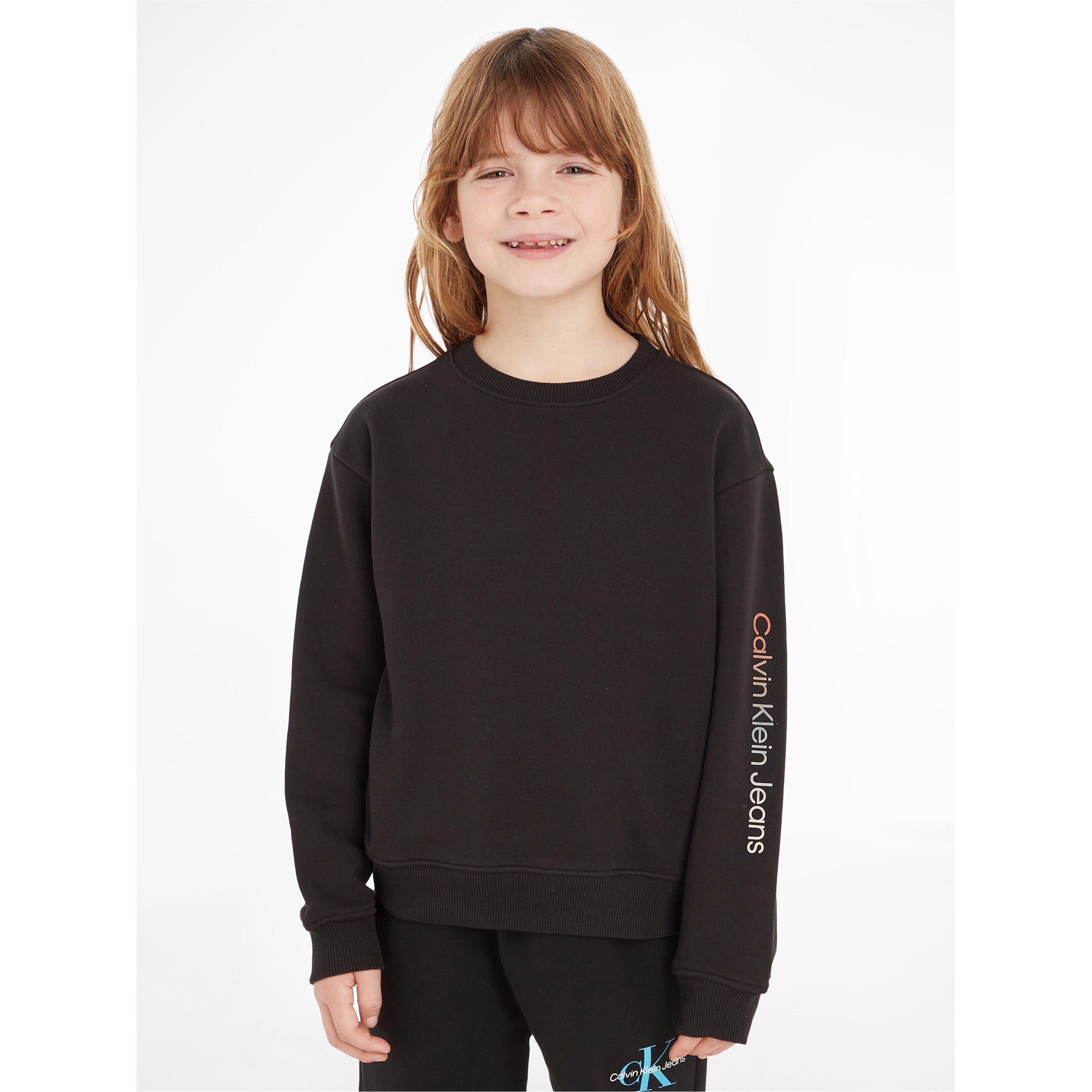 Black BEH - Calvin Klein Jeans - Logo Sweatshirt Juniors - 2