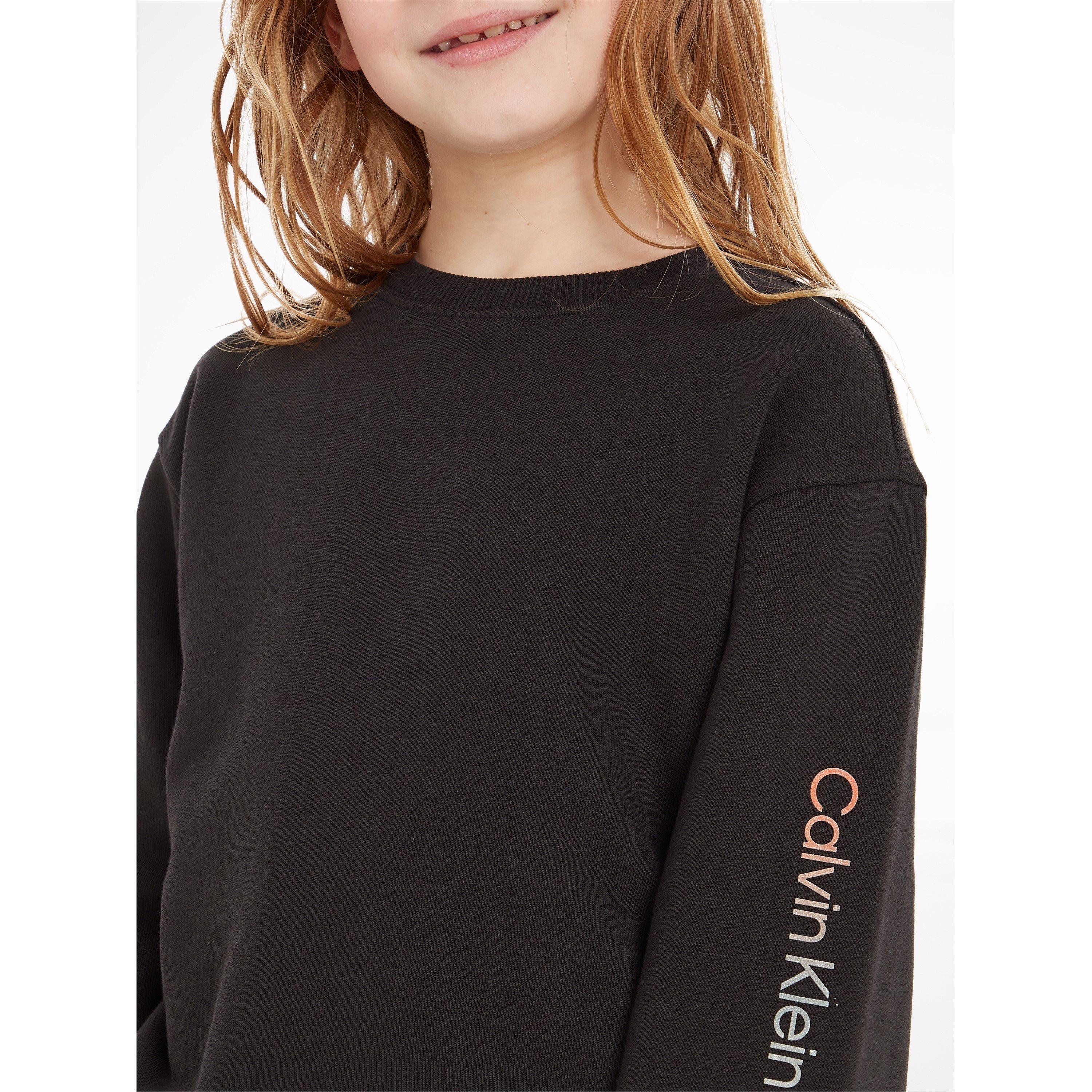 Black BEH - Calvin Klein Jeans - Logo Sweatshirt Juniors - 3