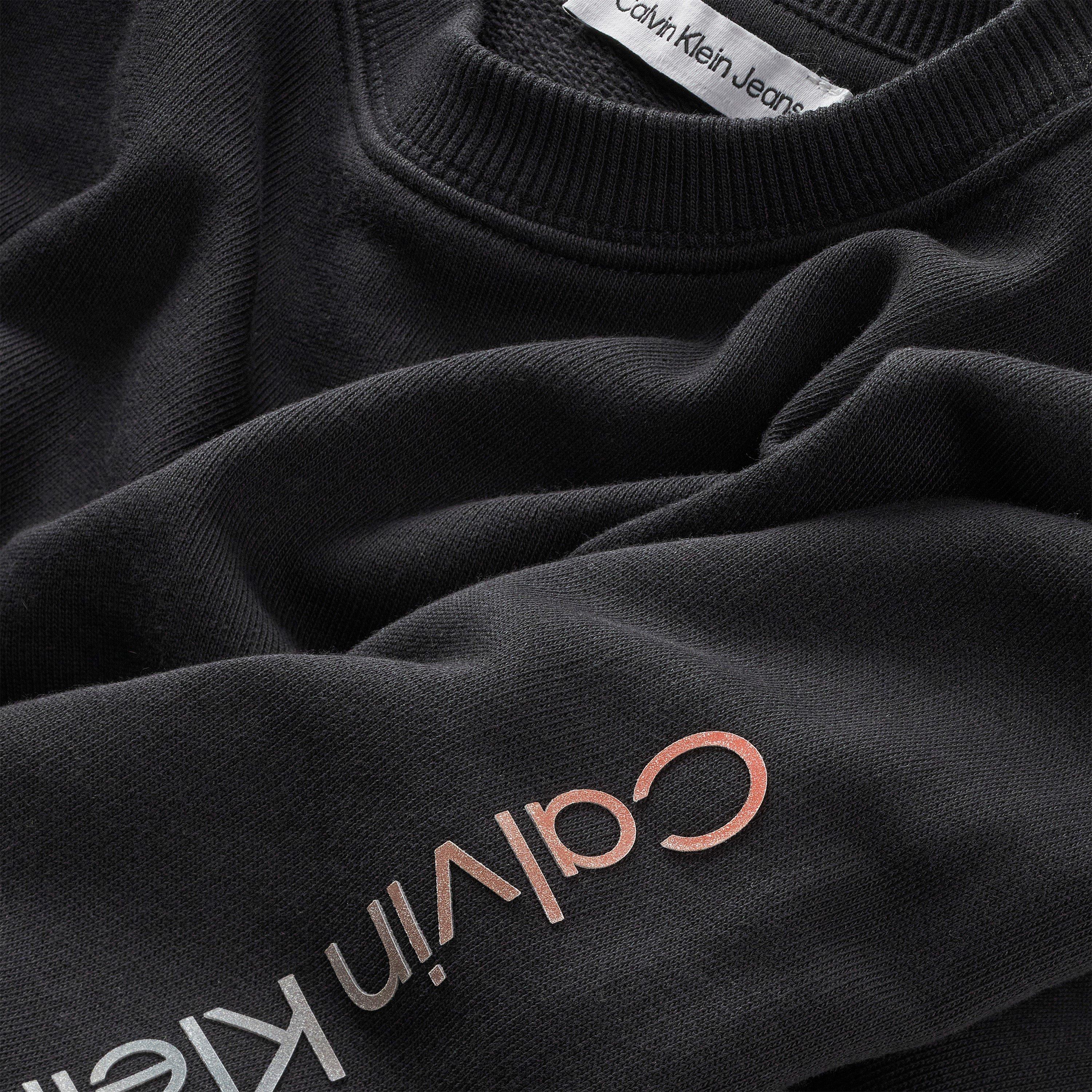 Black BEH - Calvin Klein Jeans - Logo Sweatshirt Juniors - 5