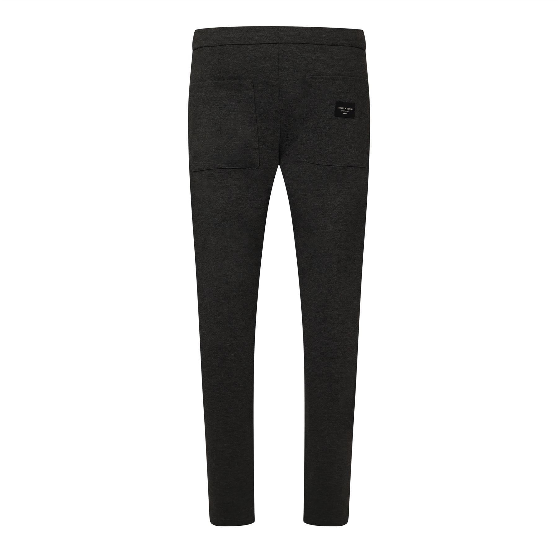 Grey - Replay - Slim-Fit Chinos - 2