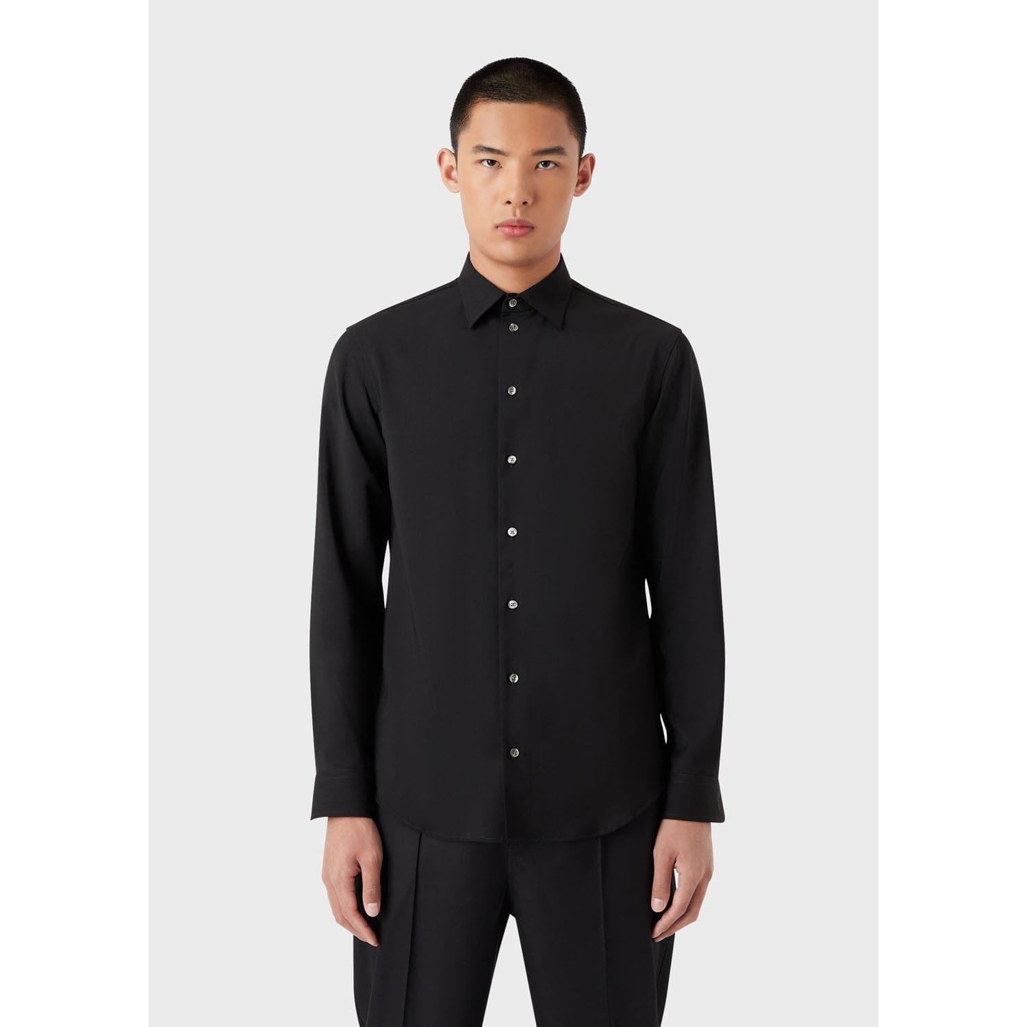 Emporio Armani Shirt - Black - Size 2XL