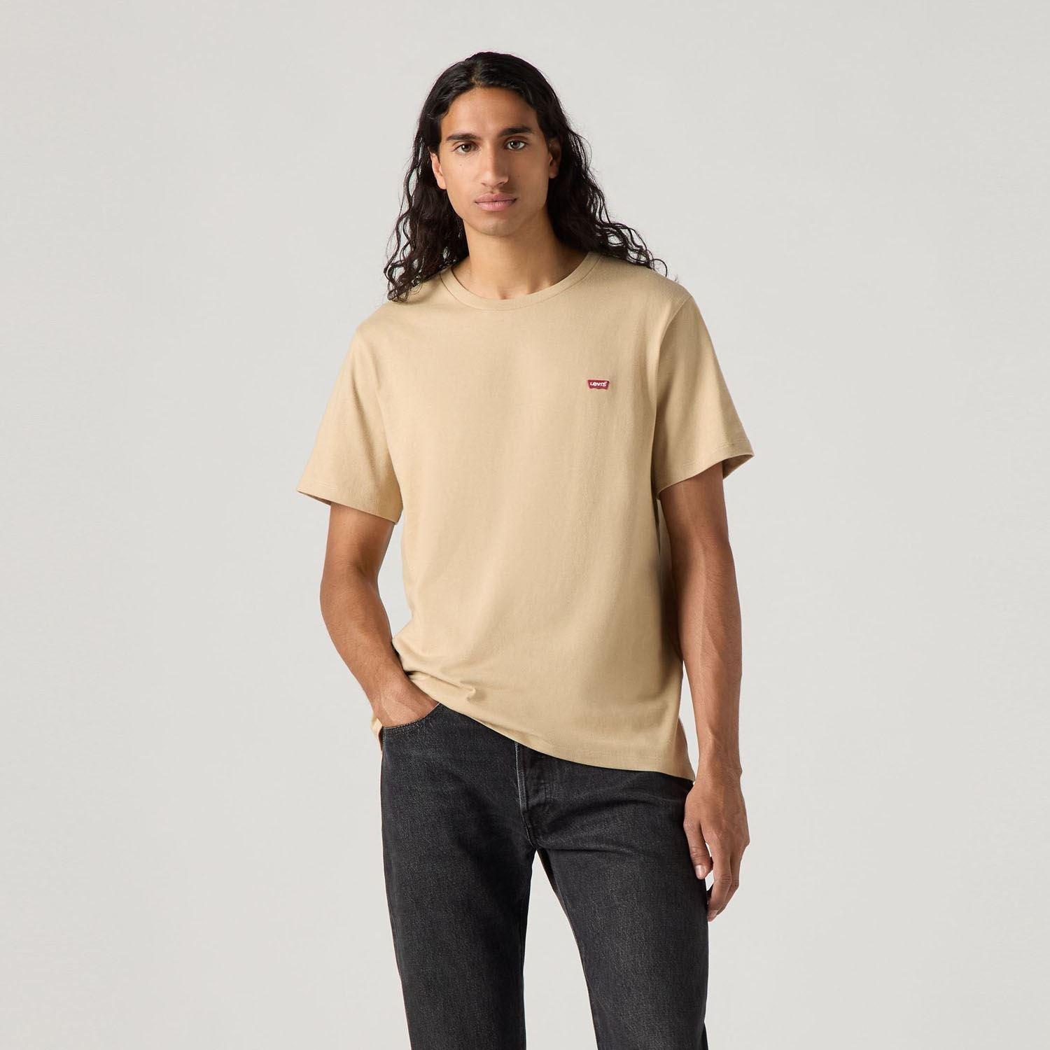 Sand - Levis - Original Housemark T-Shirt - 3