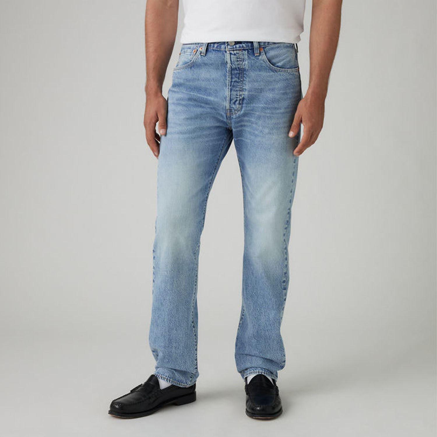 Blue - Levis - 501 Original Low On Sleep Jeans - 3