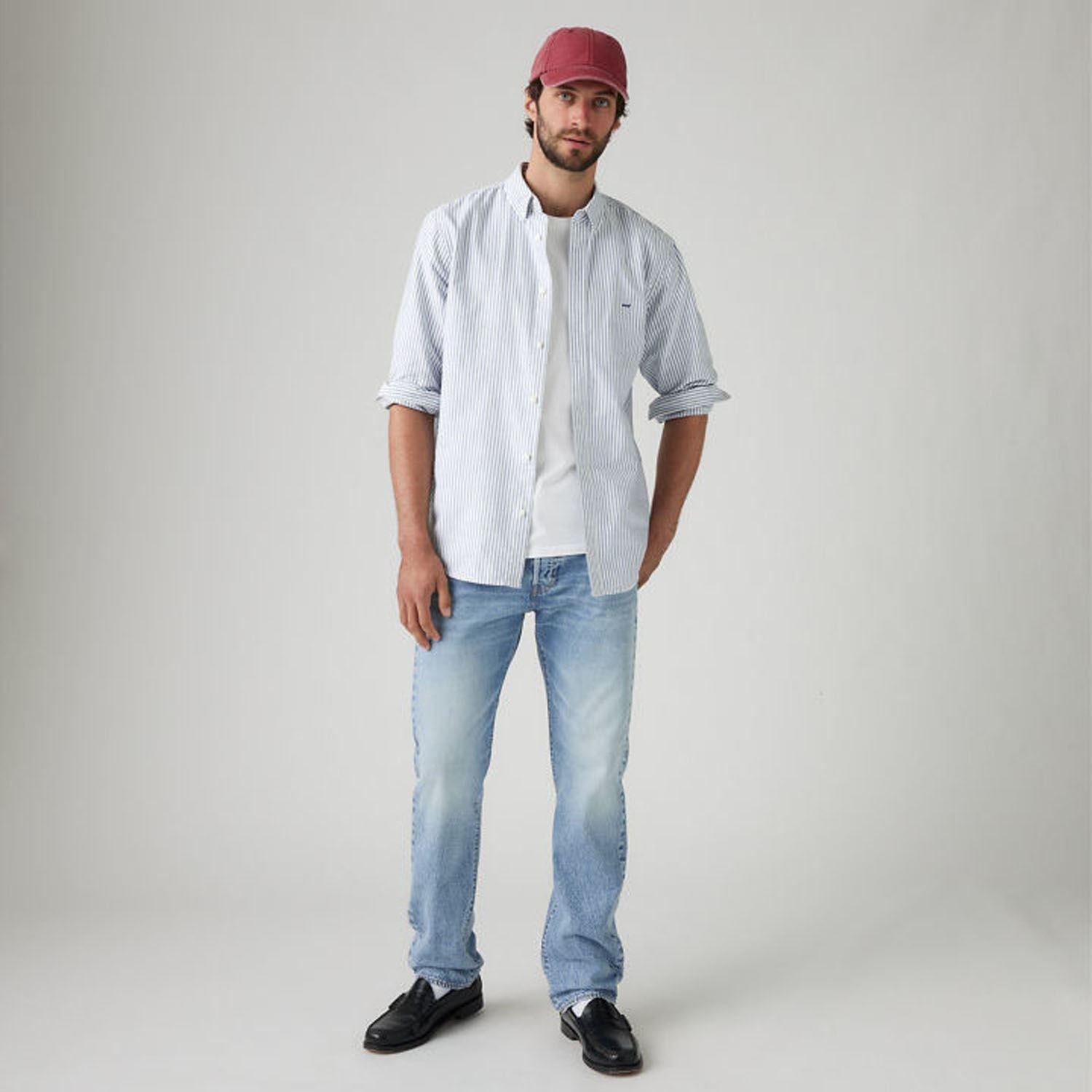 Blue - Levis - 501 Original Low On Sleep Jeans - 4