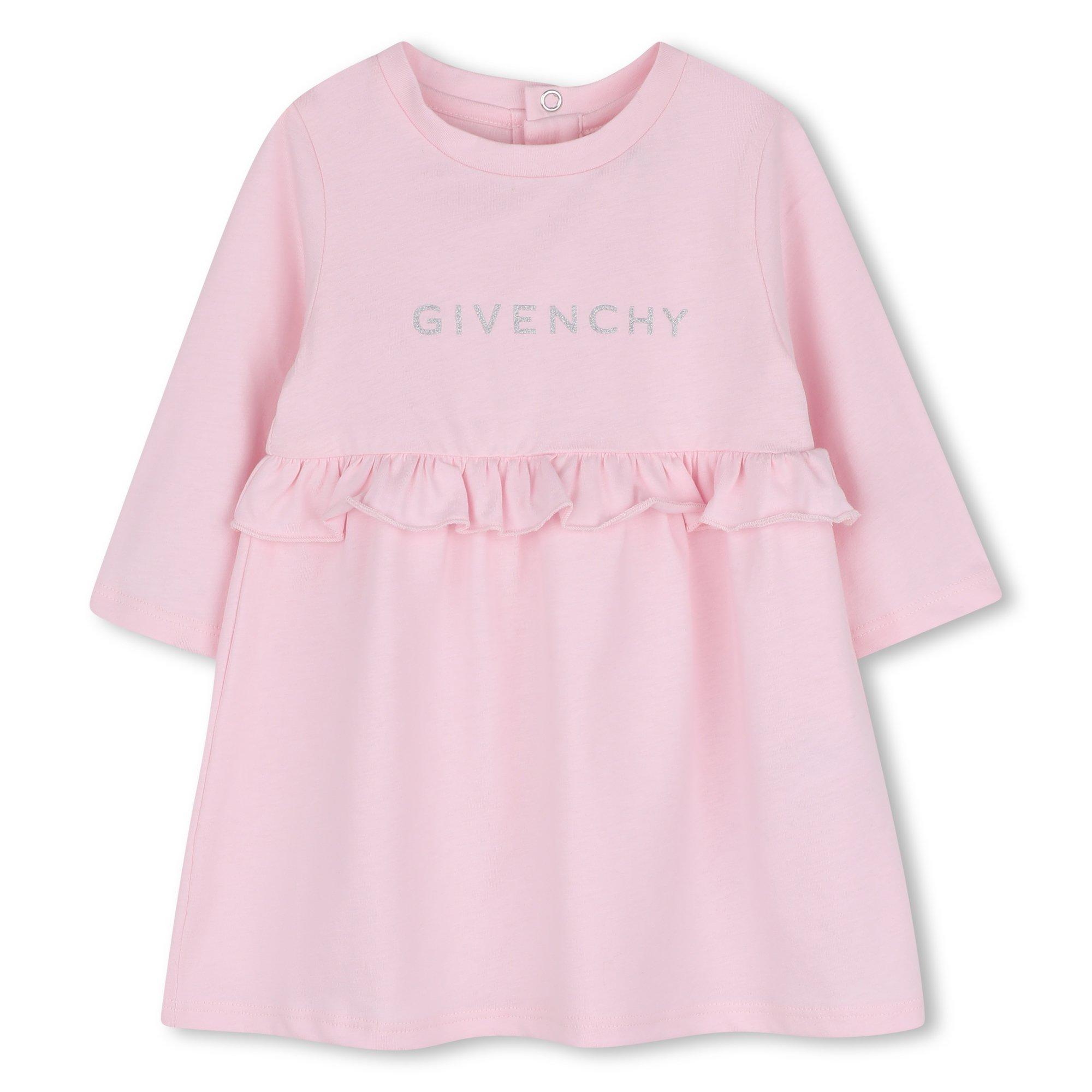 Pink 44Z - GIVENCHY - Kids' GIV Logo Jumper Dress - 1