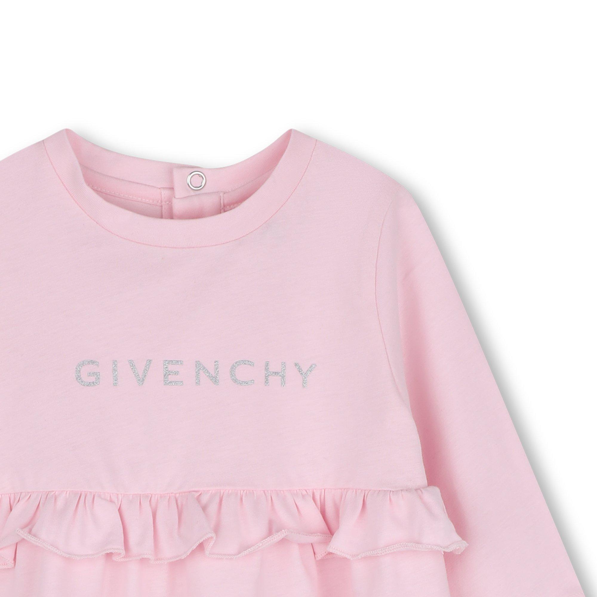 Pink 44Z - GIVENCHY - Kids' GIV Logo Jumper Dress - 3