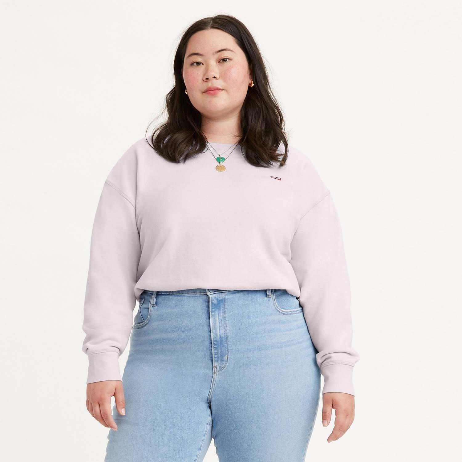 Mauve - Levis - Levis Pl Standard Crew Swtshrt Mauve - 1