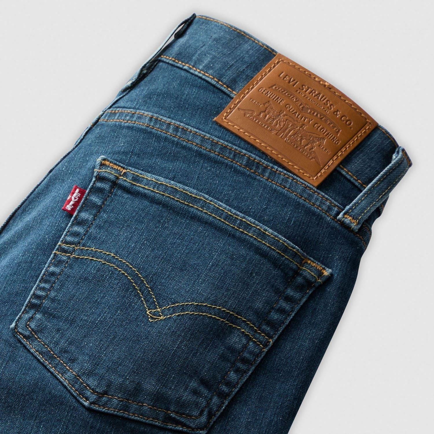 Blue - Levis - 724 High Rise Straight-Fit Jeans - 5