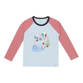 Lilly and Sid Raglan Deer Tee In99