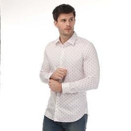 Ted Baker Ardea Long Sleeve Geo Print Shirt