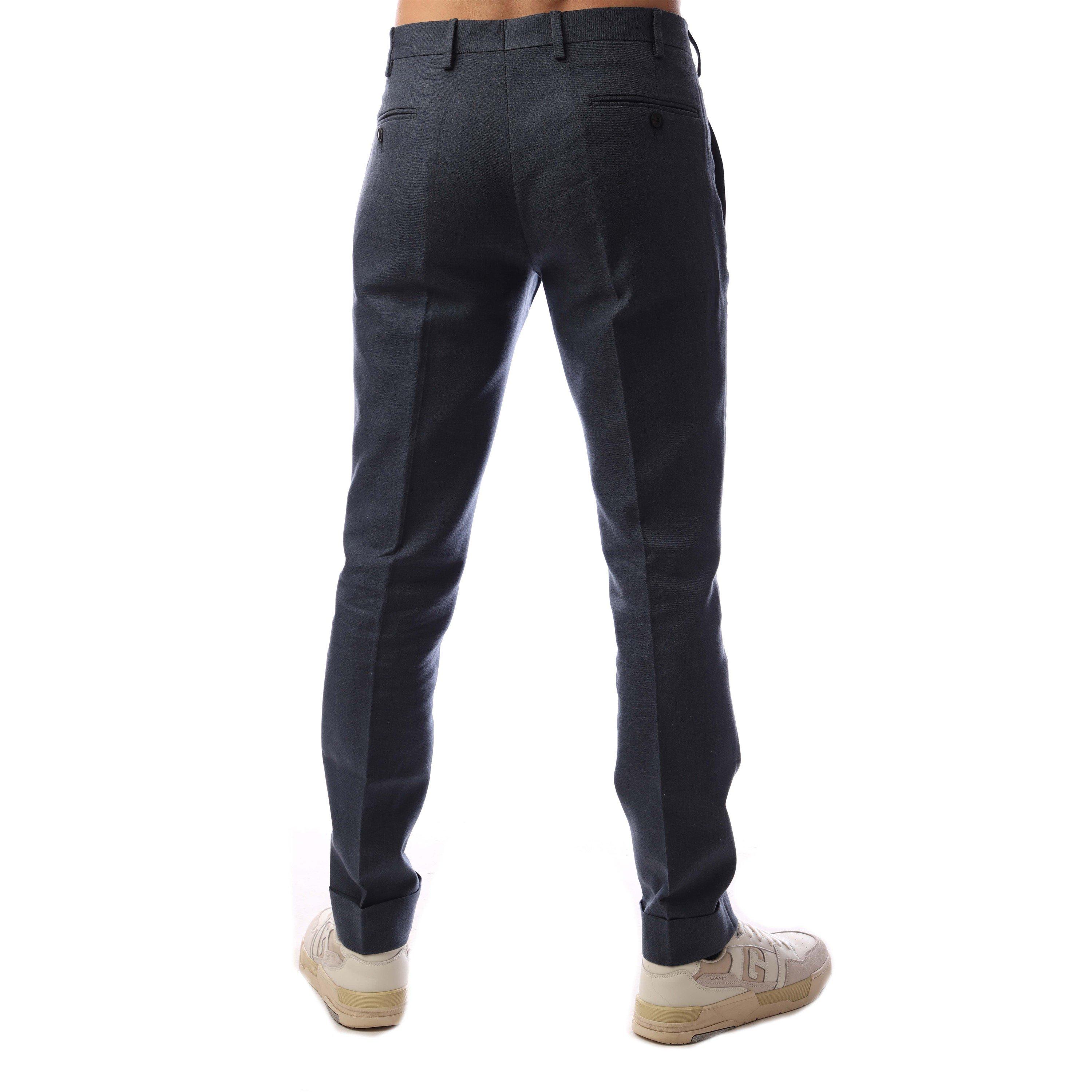 Blue - Emporio Armani - Trousers - 3