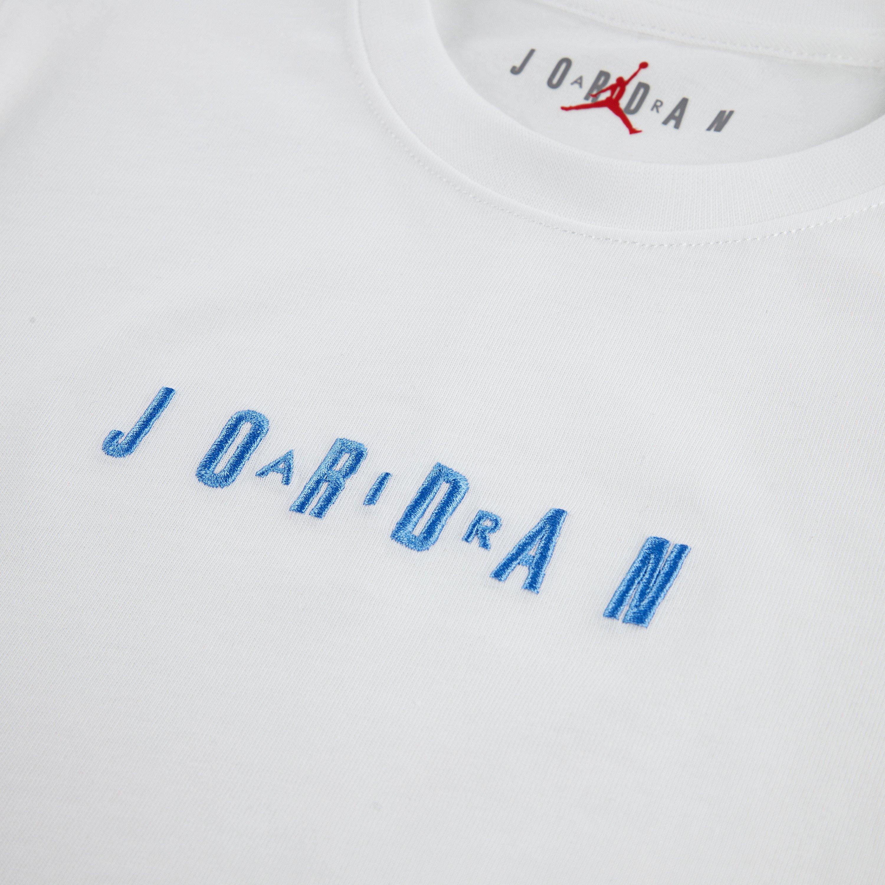 Wit/Blauw - Air Jordan - Kids' Clothing T-Shirt - 3