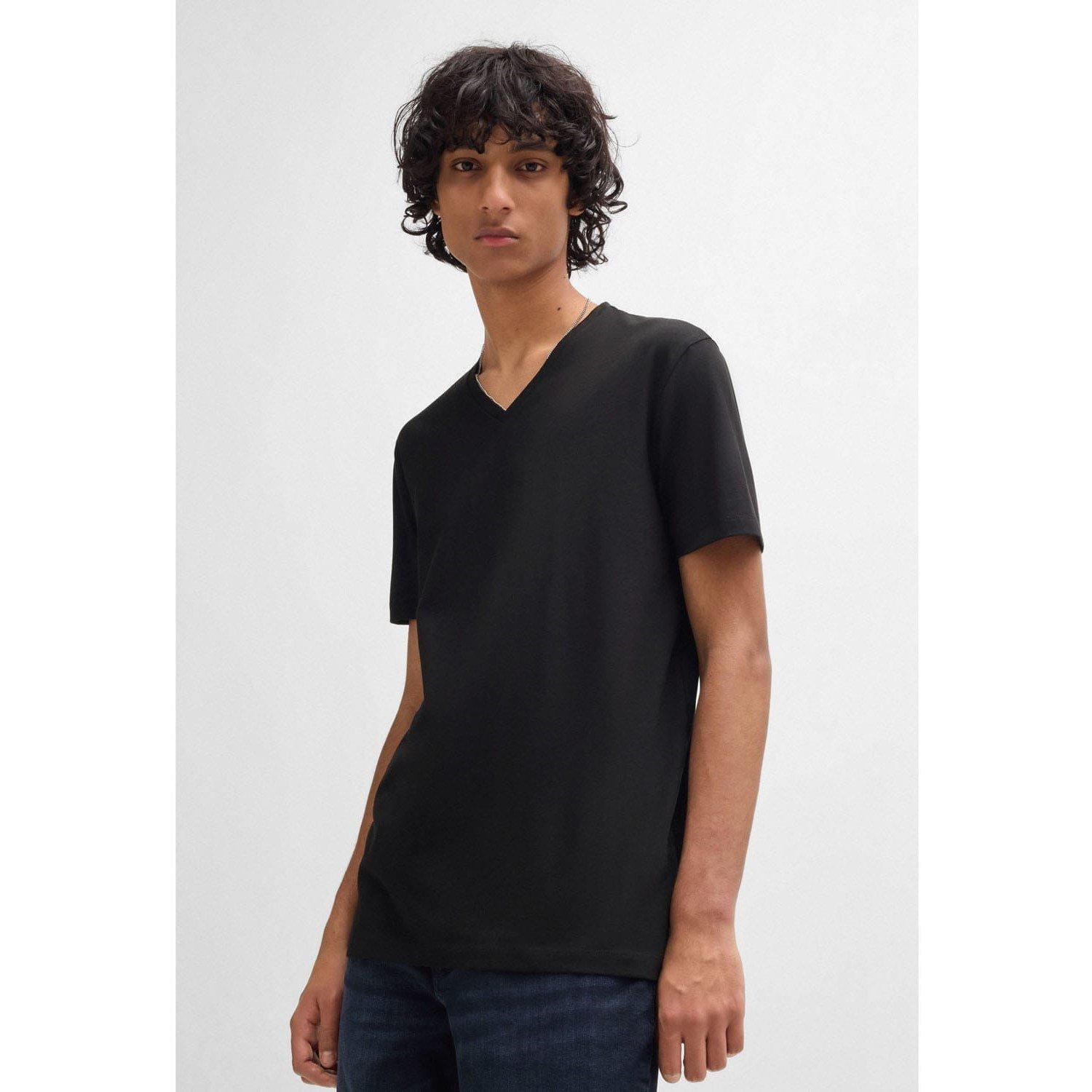 Black - Hugo - 2 Pack of V-Neck T-Shirts - 3