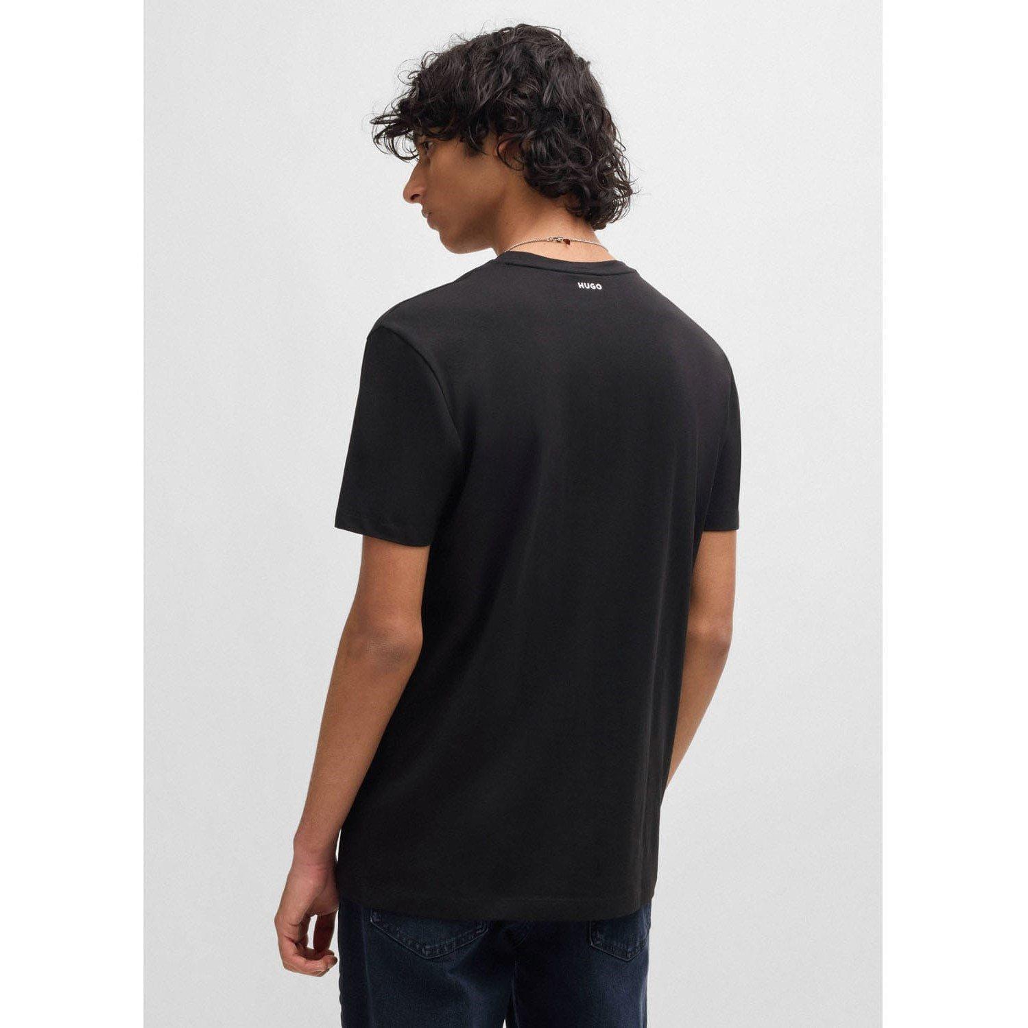 Black - Hugo - 2 Pack of V-Neck T-Shirts - 4