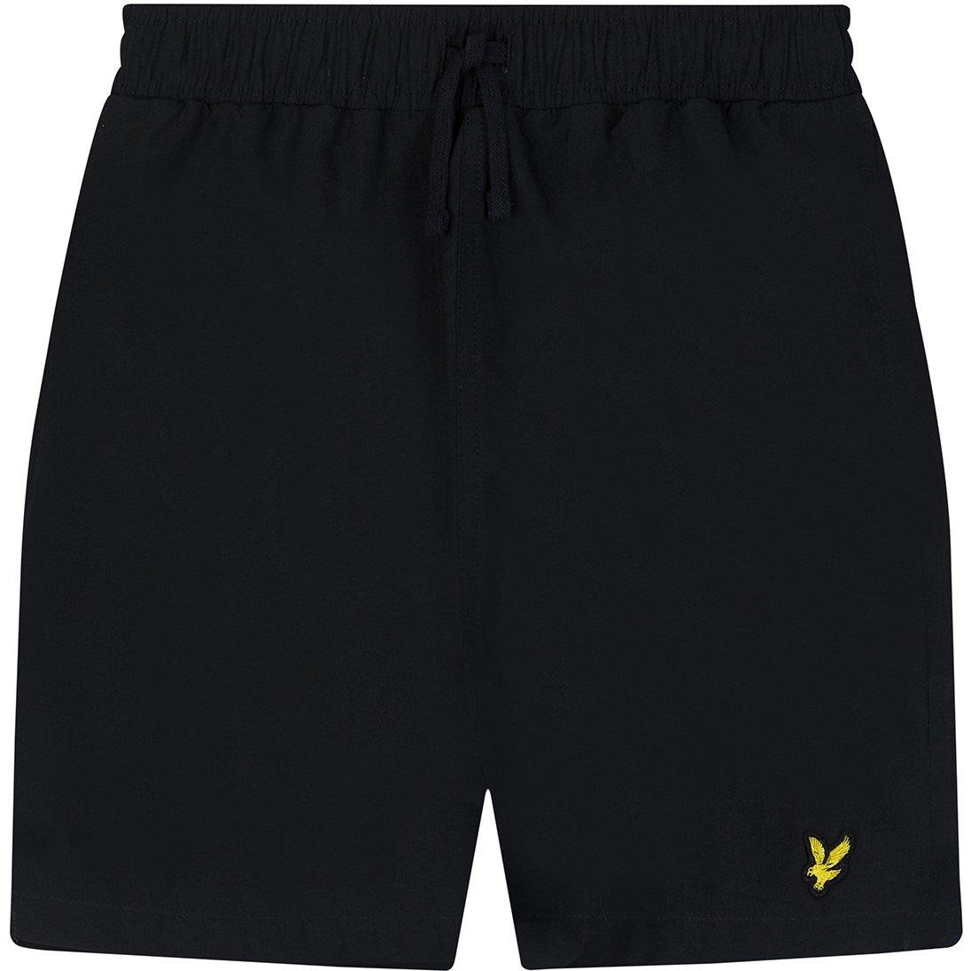 Lyle And Scott Boys Golden Eagle Swim Shorts Juniors - Z865 Jet Black - 14-15Y