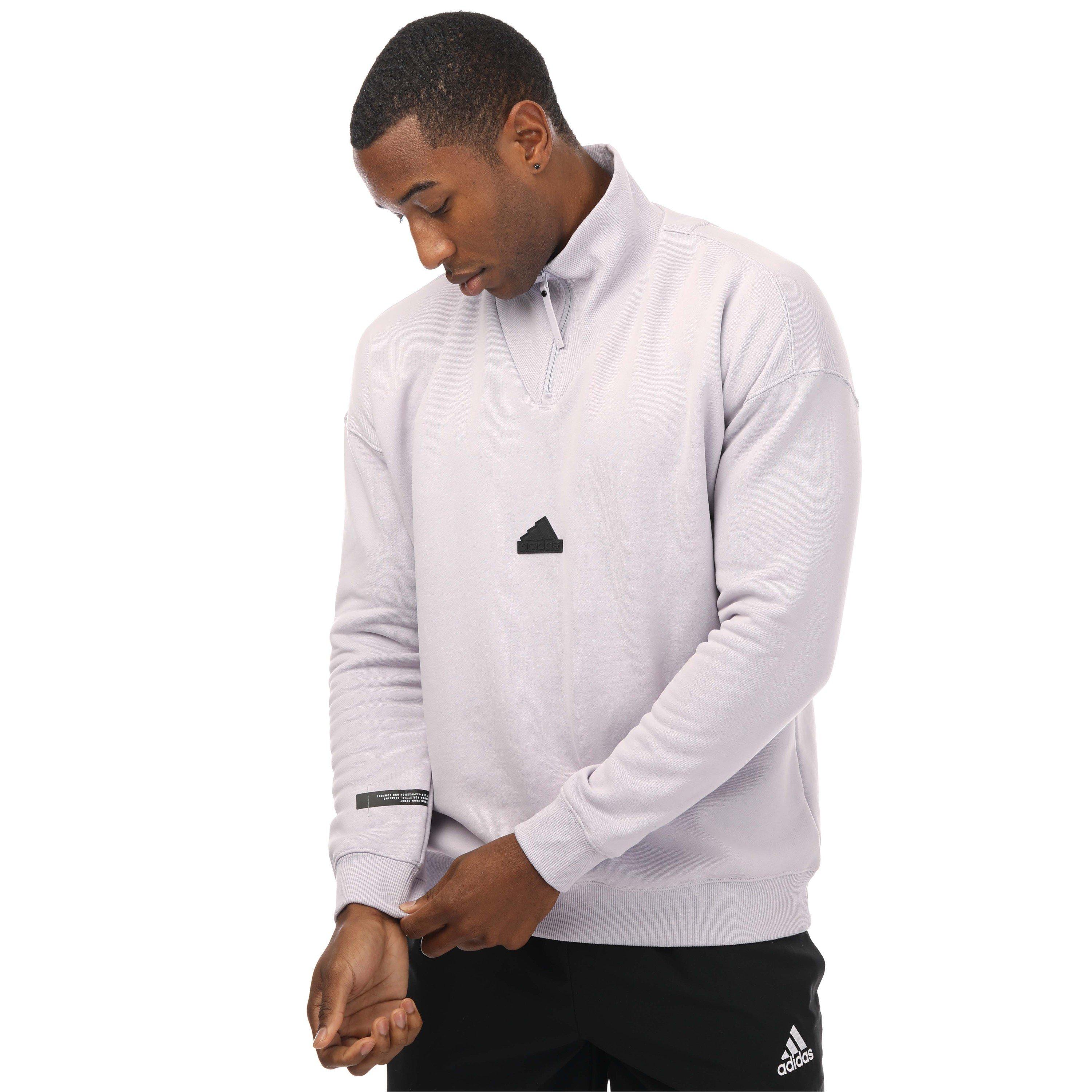adidas Men's Quarter-Zip Sweatshirt