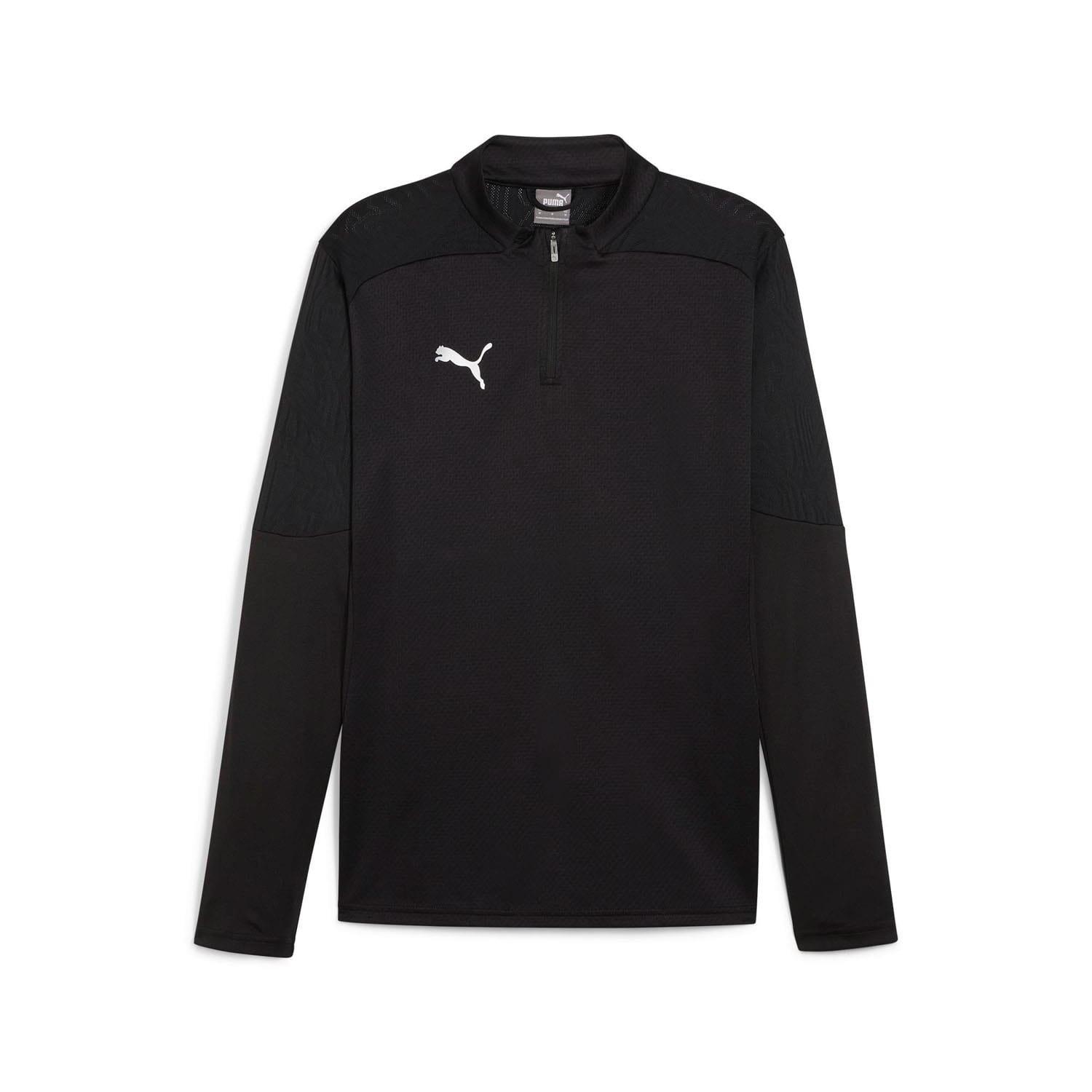Black - Puma - TeamFINAL Training 1/4 Zip Top - 1