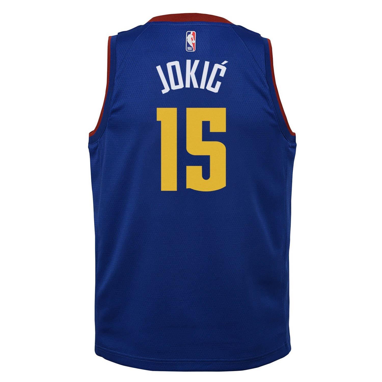 Blue - Nike - Denver Nuggets Nikola Jokic #15 jersey - 2