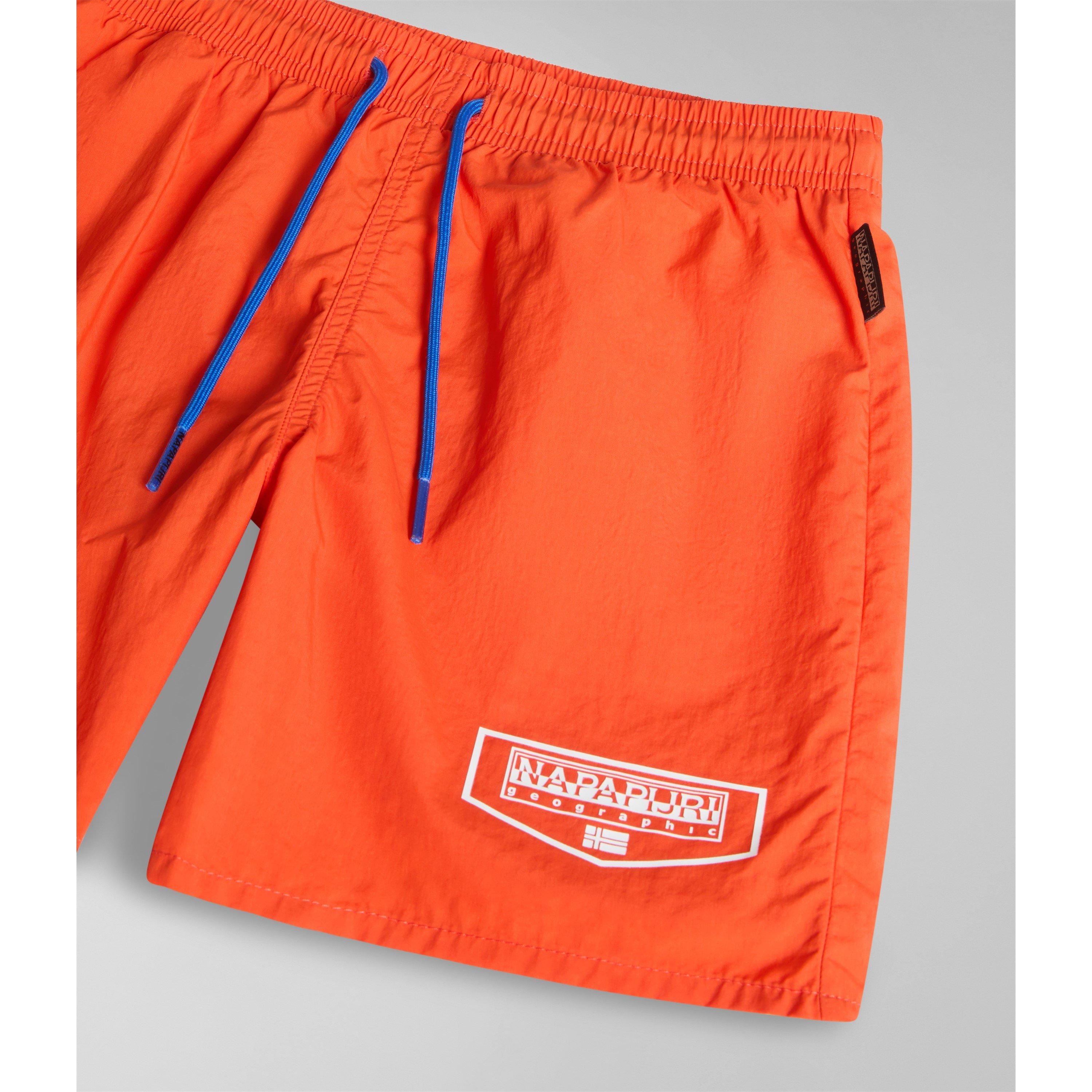 Red A63 - Napapijri - Unisex Kids' Quick Drying Swim Shorts - 2