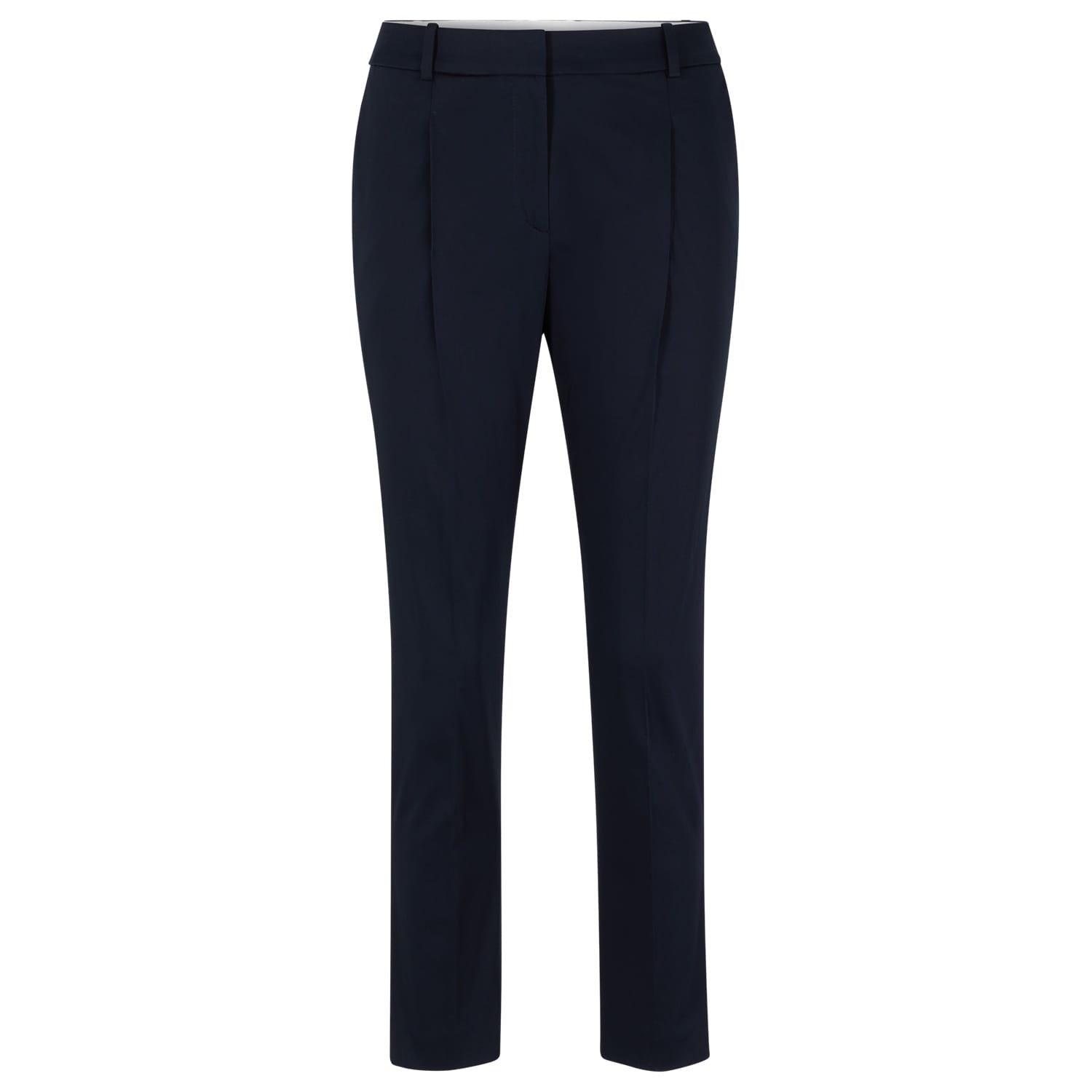 Dark Blue - Boss - Tetida Trousers - 1