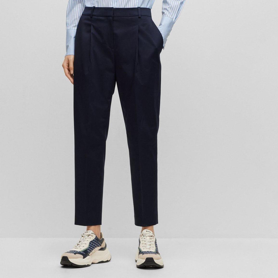 Dark Blue - Boss - Tetida Trousers - 2