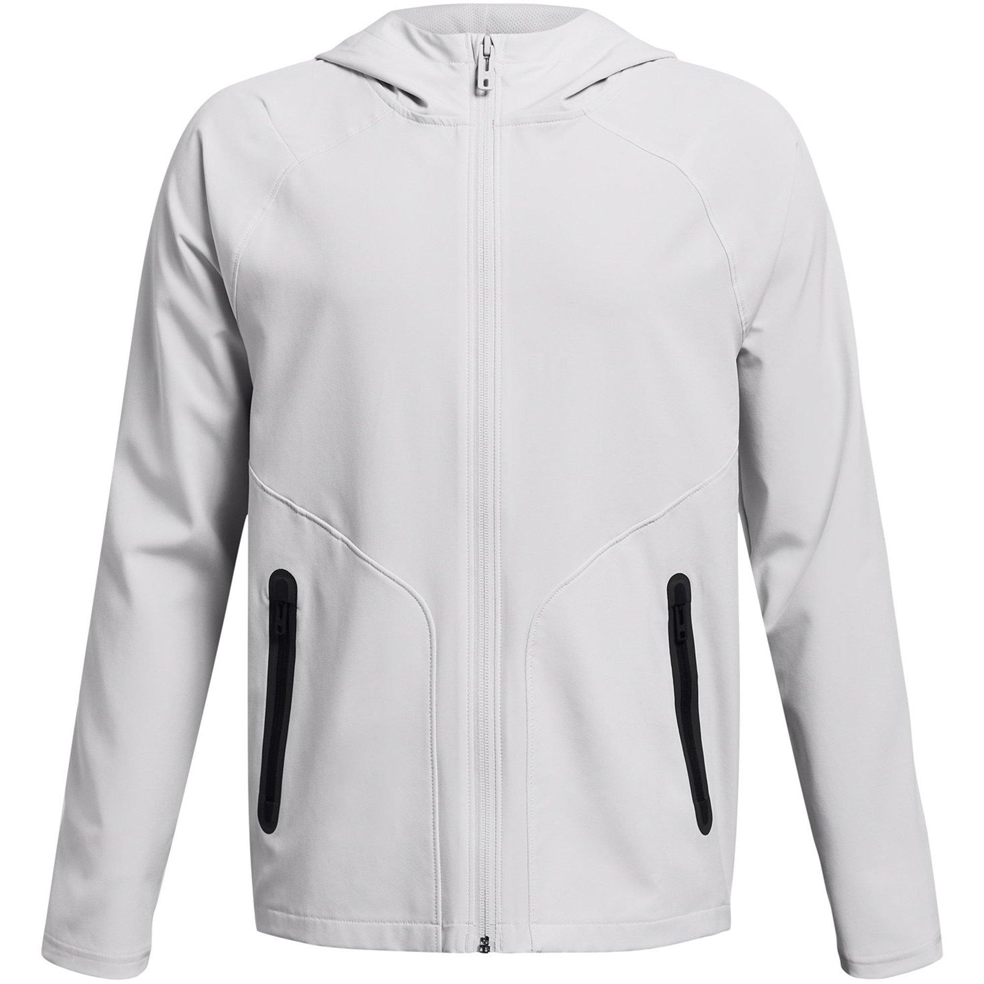 Grijs - Under Armour - Unstoppable quarter Zip Fleece - 1