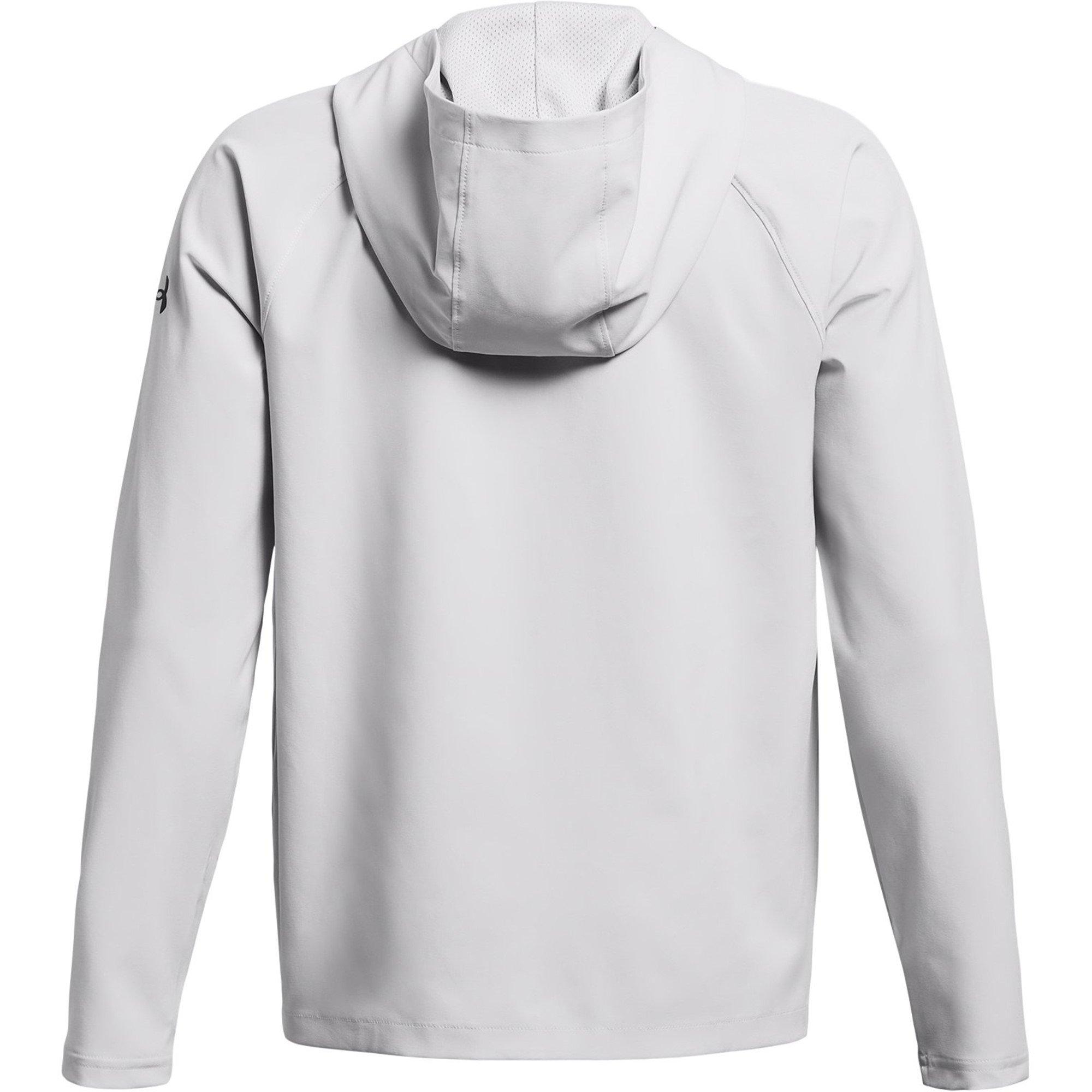 Grijs - Under Armour - Unstoppable quarter Zip Fleece - 2