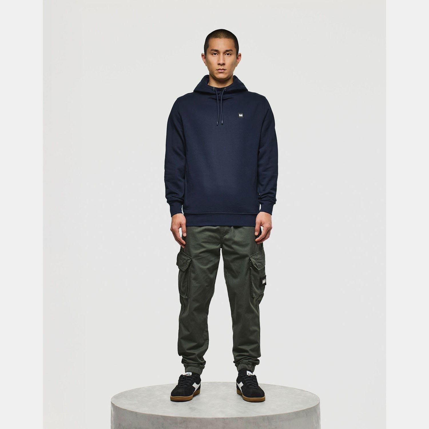 Navy - Weekend Offender - Ribbe Badge Hoodie - 4