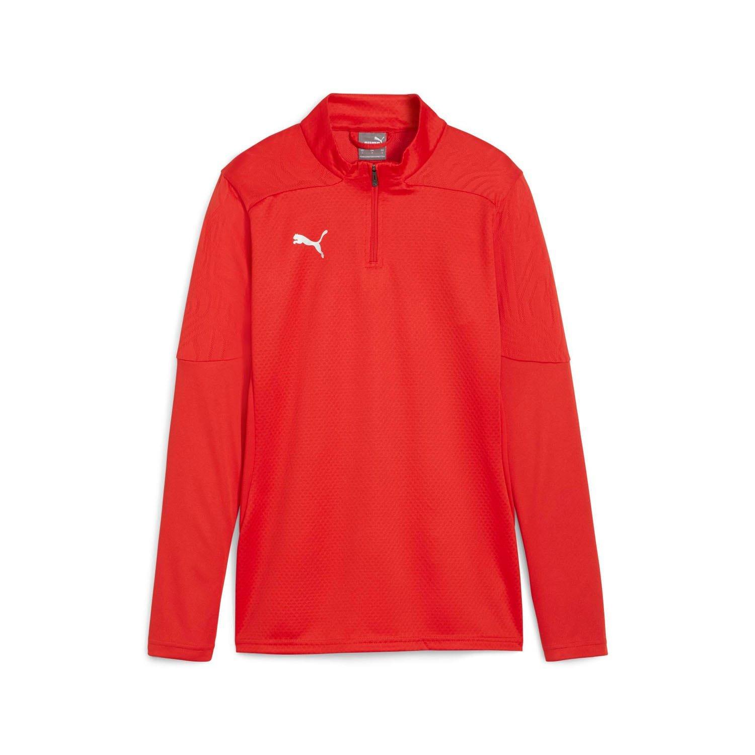 Red - Puma - TeamFINAL Training 1/4 Zip Top - 1