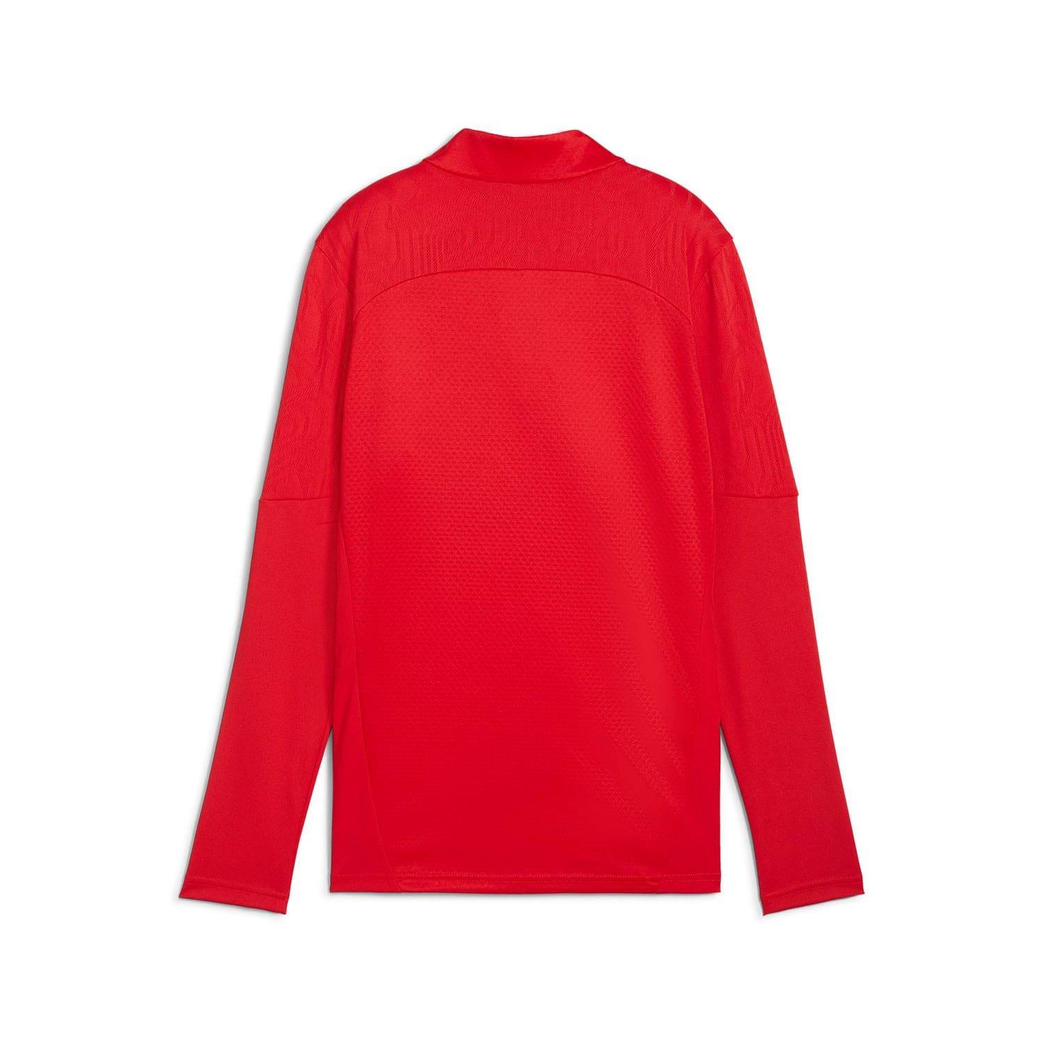 Red - Puma - TeamFINAL Training quarter Zip Top - 2