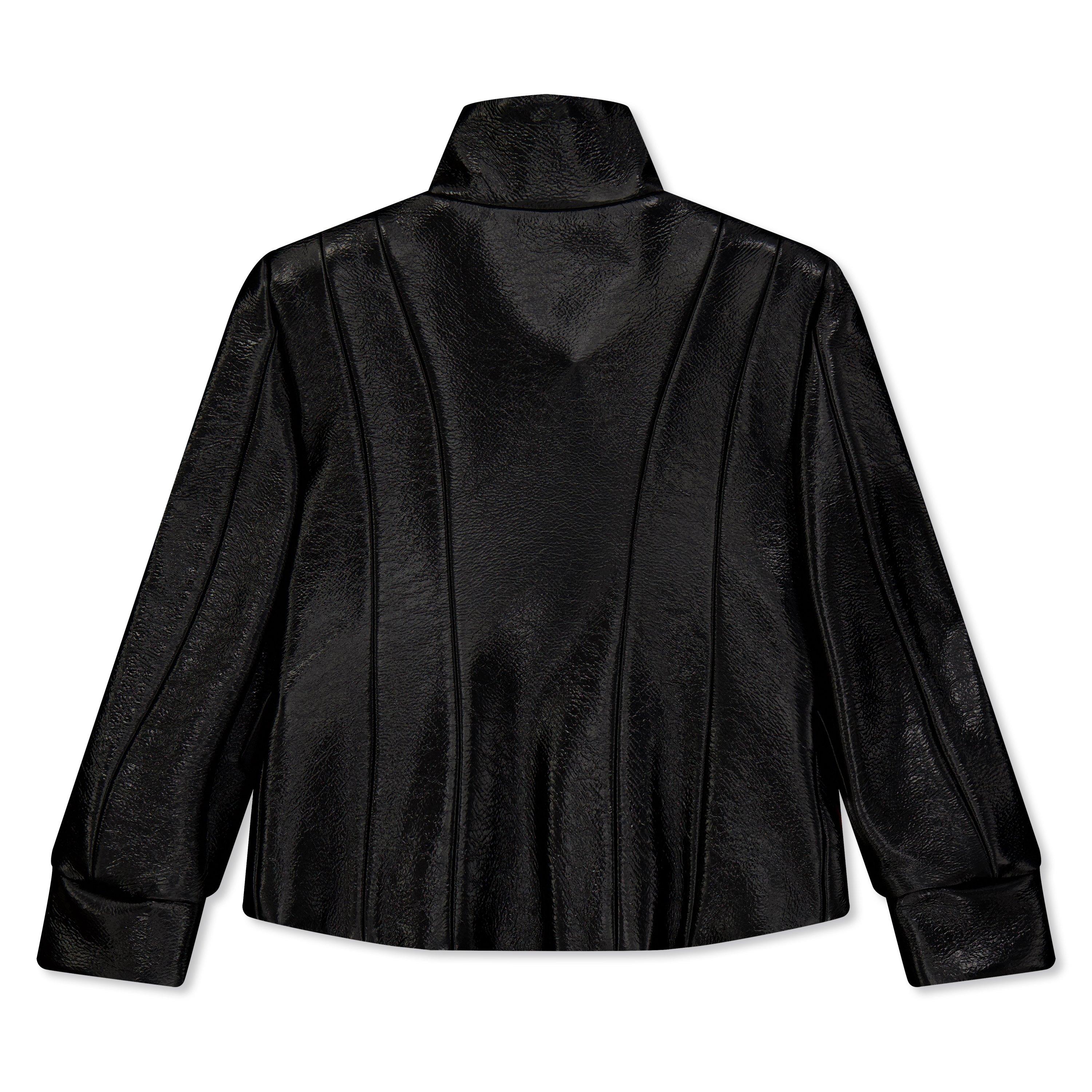 black - Balmain - Kids' Logo Quilted Jacket - 2