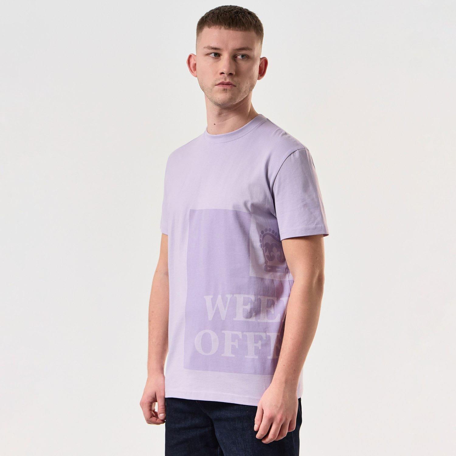 Purple - Weekend Offender - Ryan Large Prison Print T-Shirt - 1