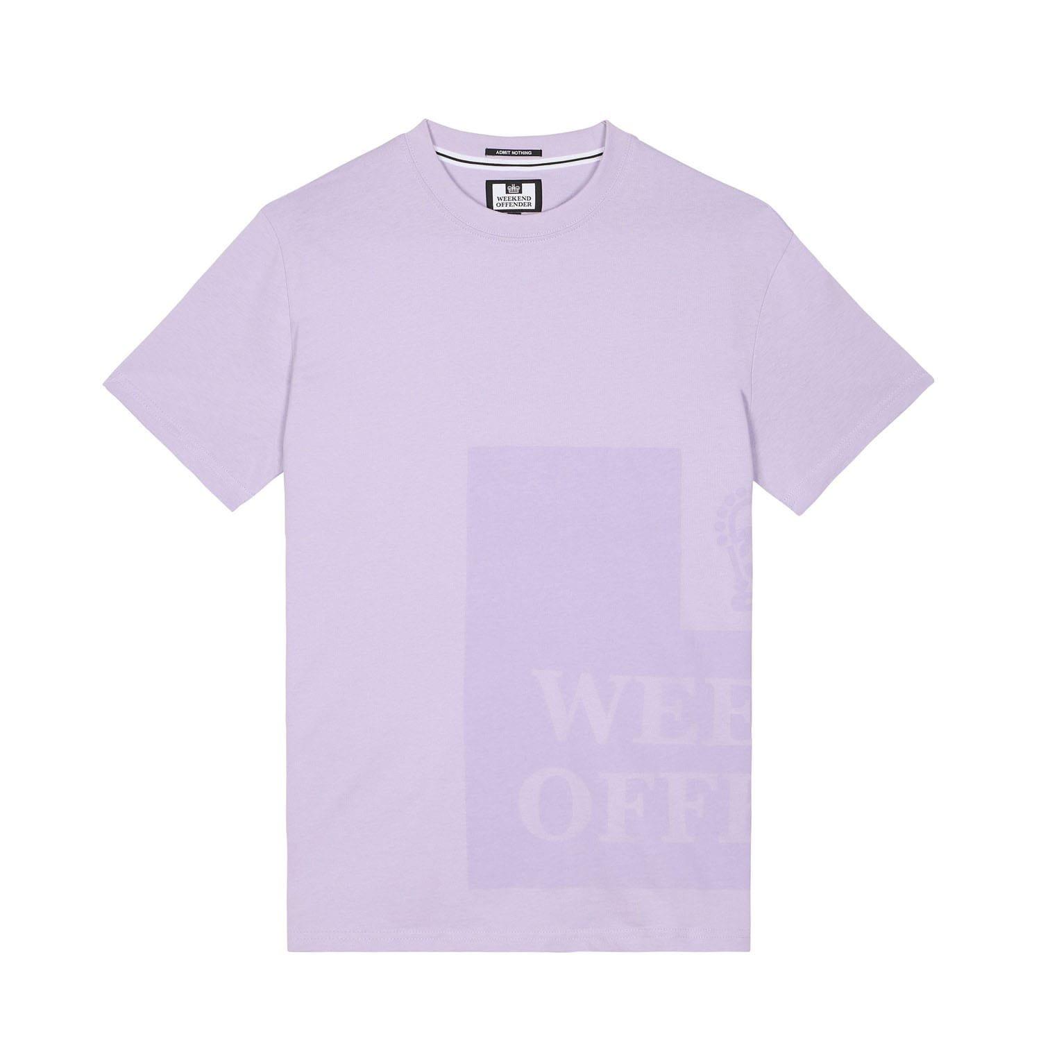Purple - Weekend Offender - Ryan Large Prison Print T-Shirt - 3