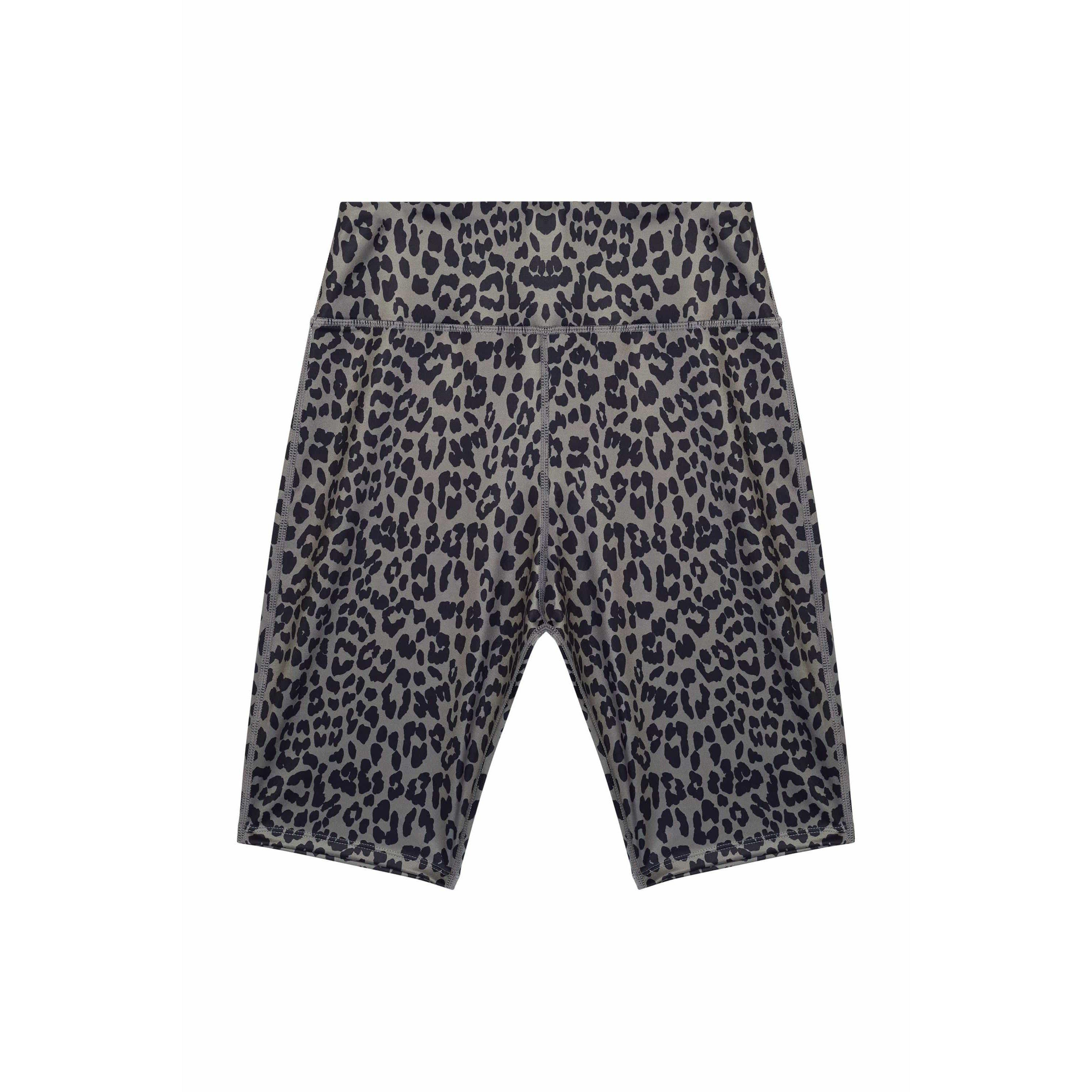Olive - Wolf and Whistle - Eco Dusty Olive Leopard Shorts - 3