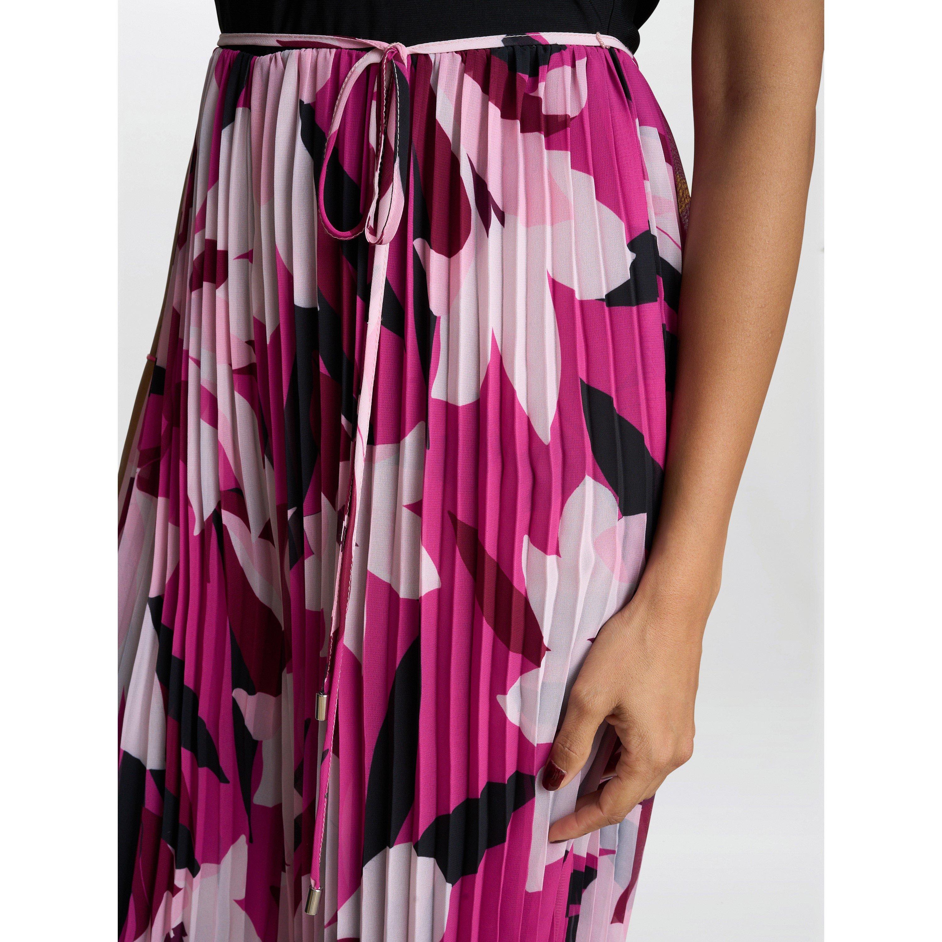 Black Fuschia - Gina Bacconi - DOLORES  Jumpsuit With Printed Trousers - 5