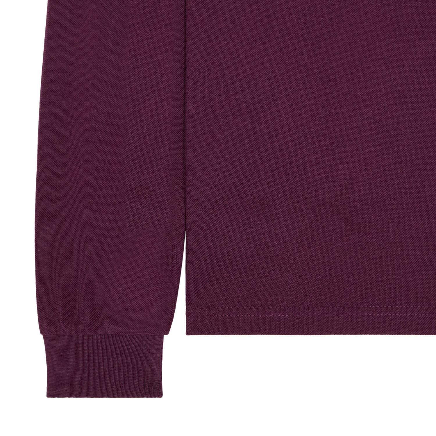 Berry - Weekend Offender - Dice Badge Long Sleeve Polo Shirt - 6