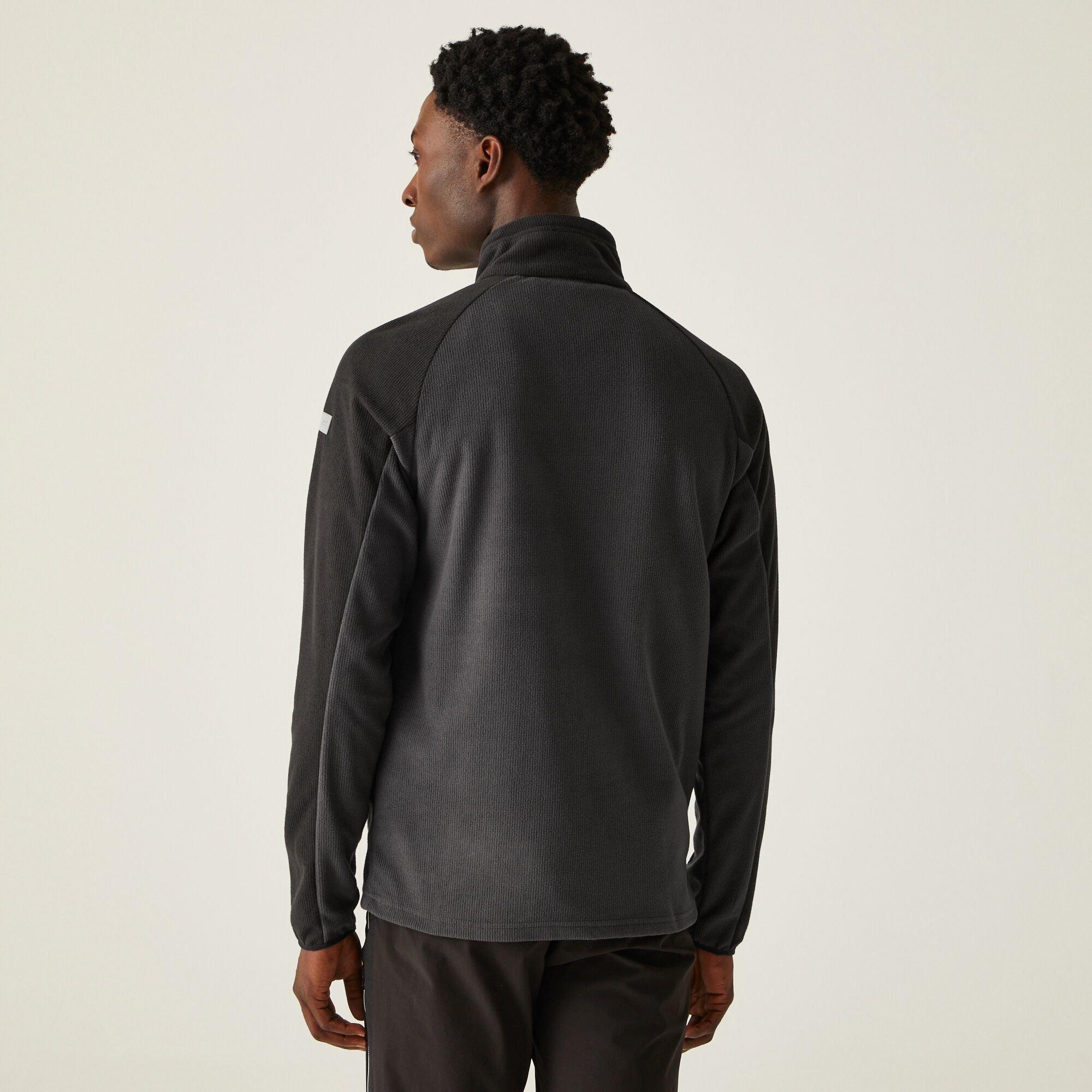 Ash/Black - Regatta - Elson II Half Zip Fleece - 2