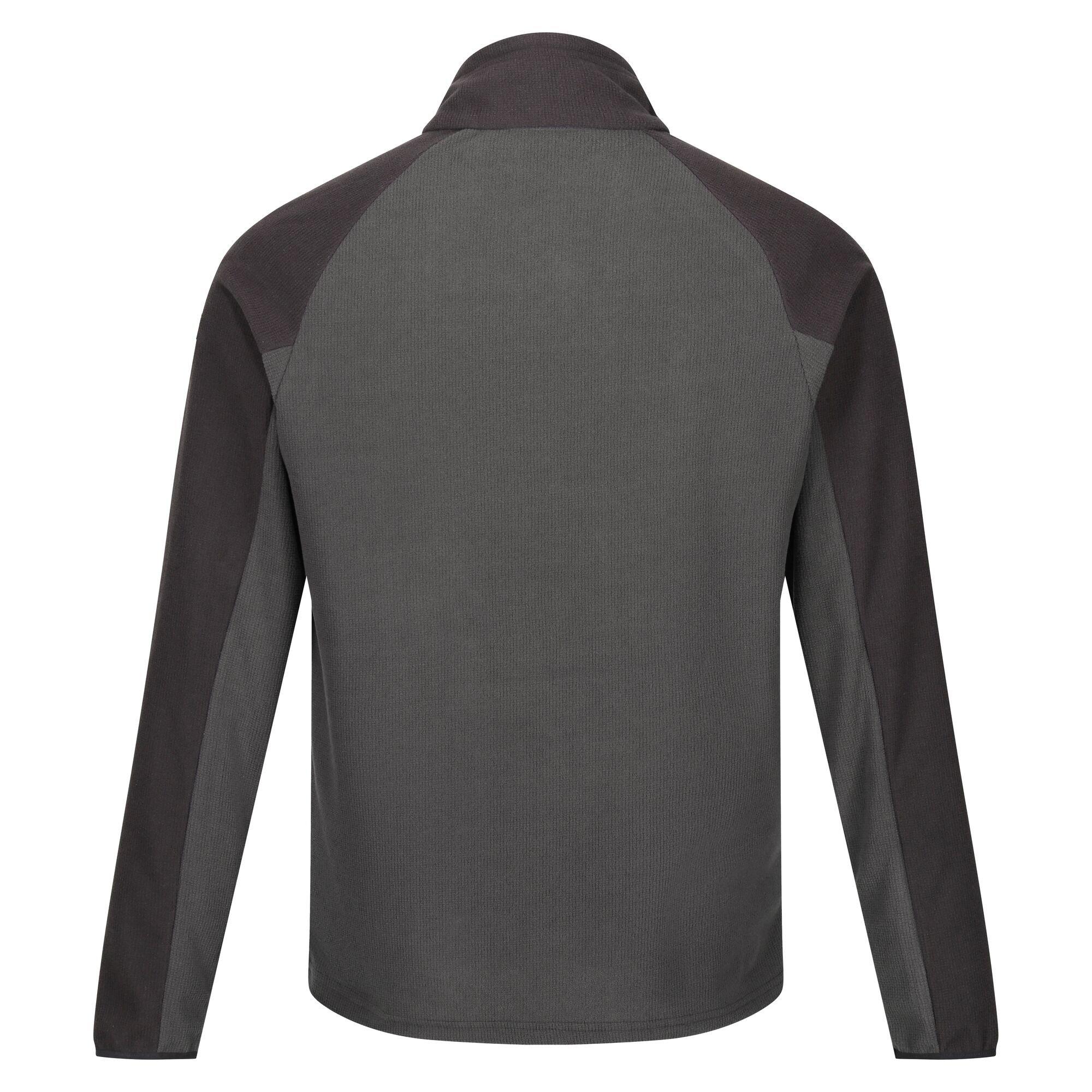 Ash/Black - Regatta - Elson II Half Zip Fleece - 6