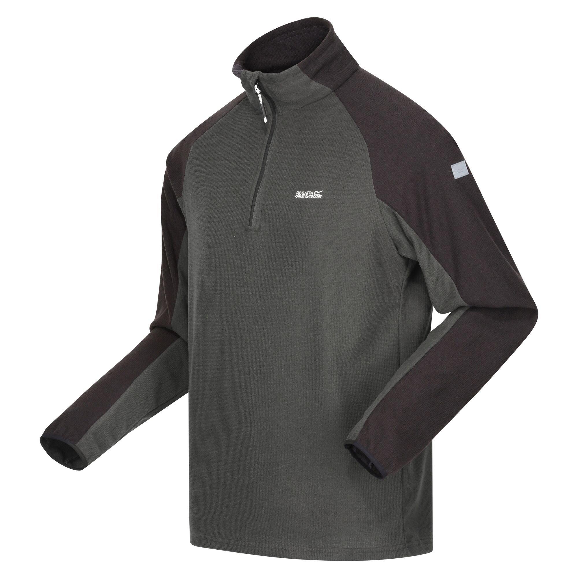 Ash/Black - Regatta - Elson II Half Zip Fleece - 7