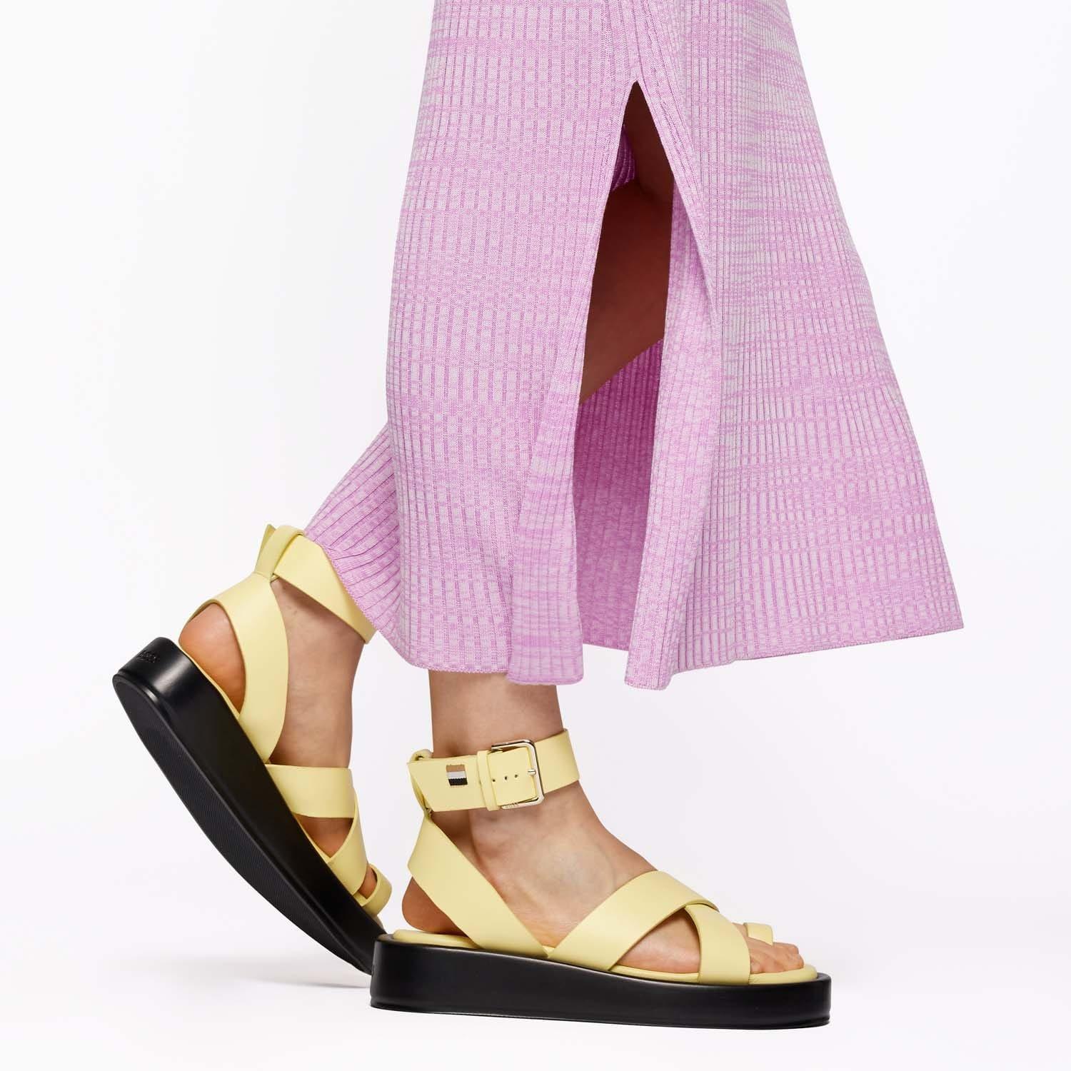 Multi Colour - Boss - Floriene Knitted Dress - 3