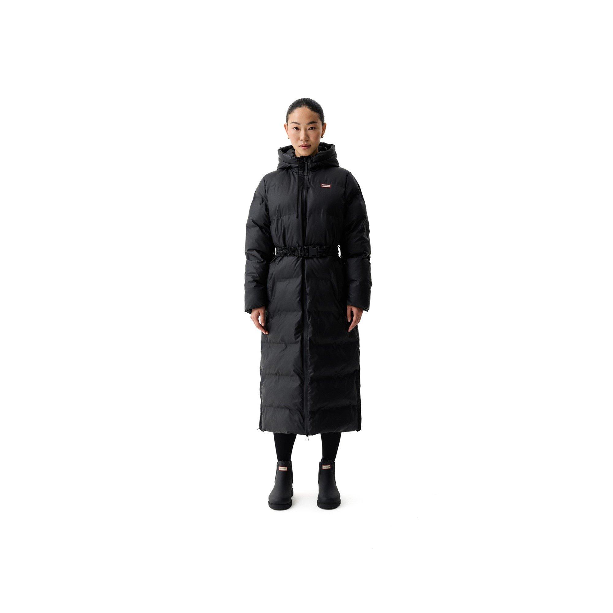 Black - Hunter - Hutchison Sonic Long Puffer Jacket - 1