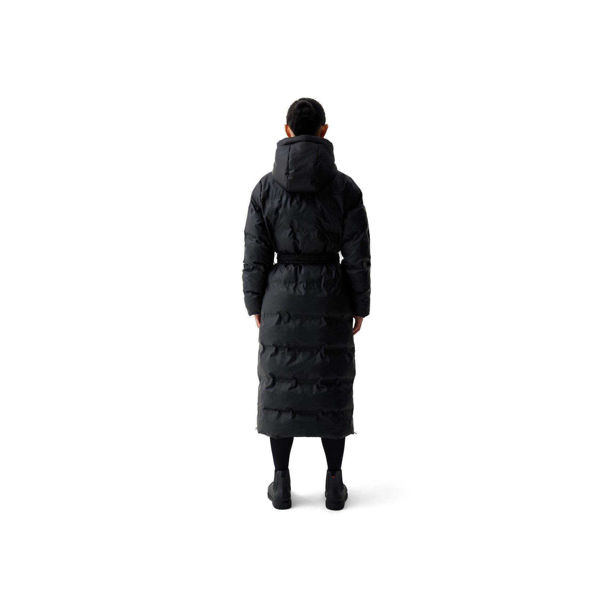 Black - Hunter - Hutchison Sonic Long Puffer Jacket - 2