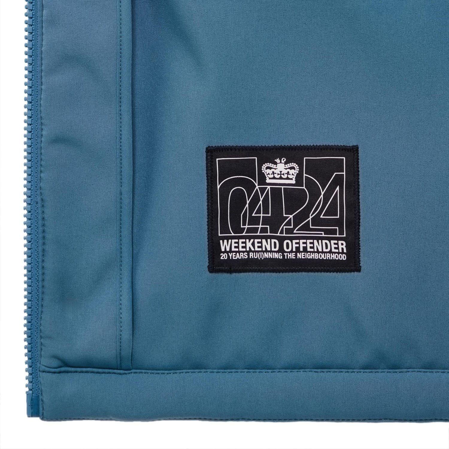 Blue - Weekend Offender - Stipe Softshell Jacket - 5