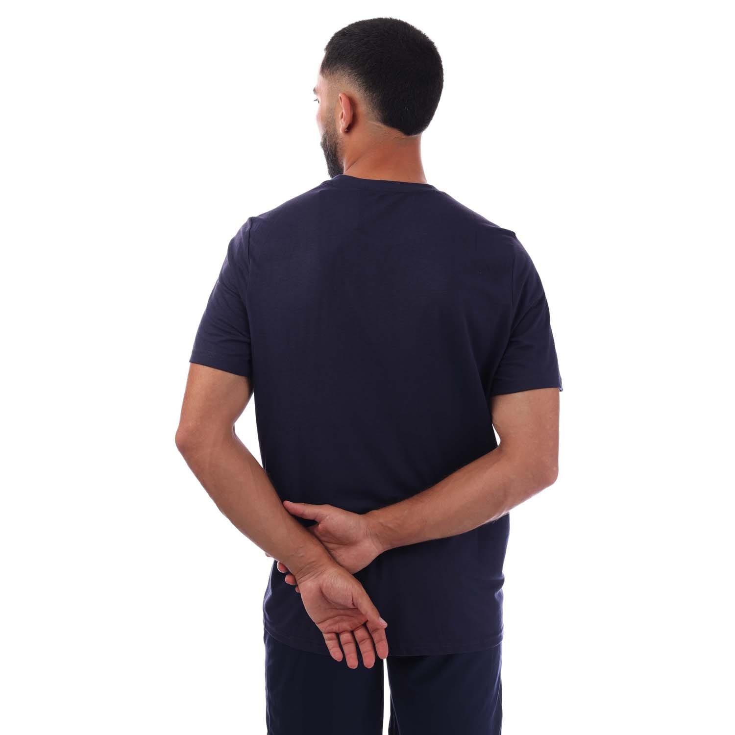 Navy - Puma - TeamFINAL Casuals T-Shirt - 3