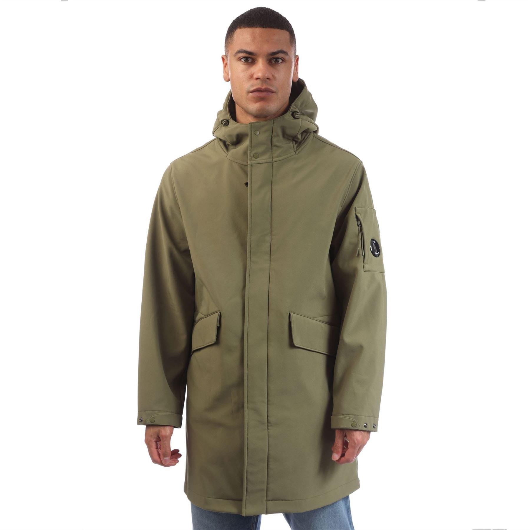 Green - CP Company - Shell-R Hooded Parka Jacket - 1